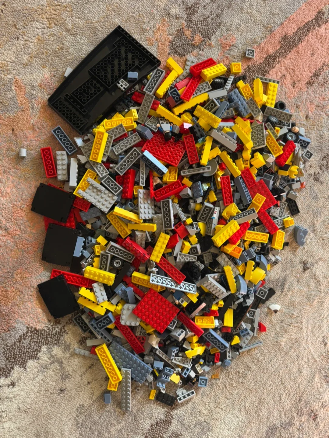 Lego Blocks - Red, Yellow, Grey, Black image indicator(5)