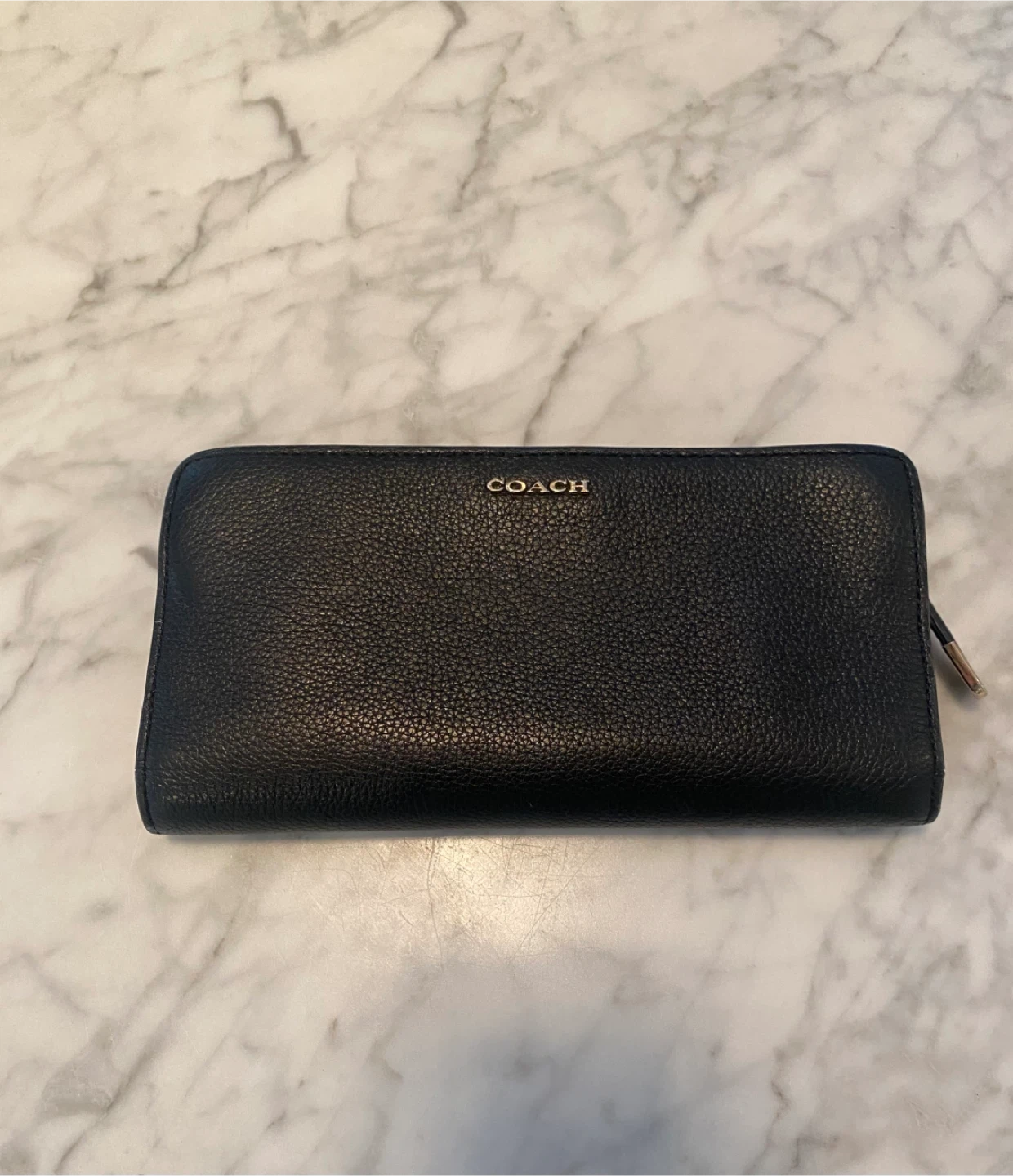 Coach Black Leather Wallet - photo 3