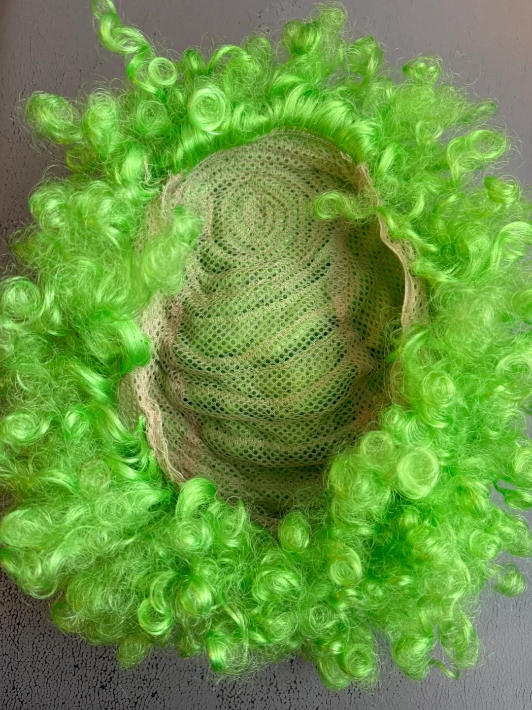 Halloween Green Curly Wig image indicator(2)