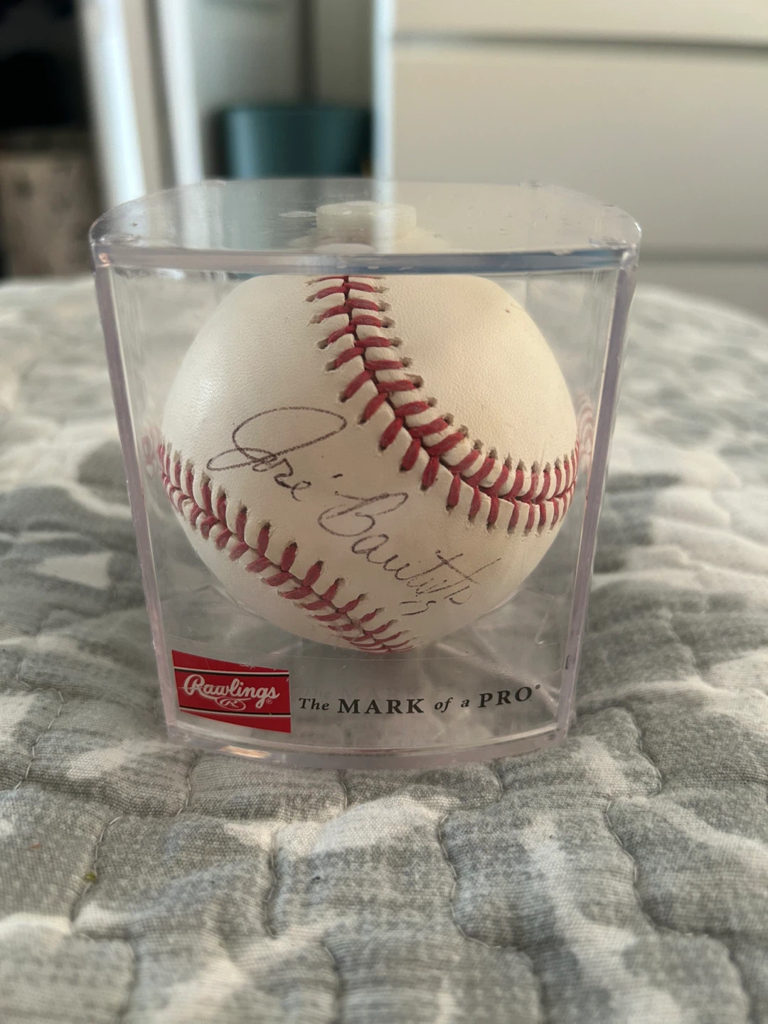 Jose Bautista Autographed Baseball