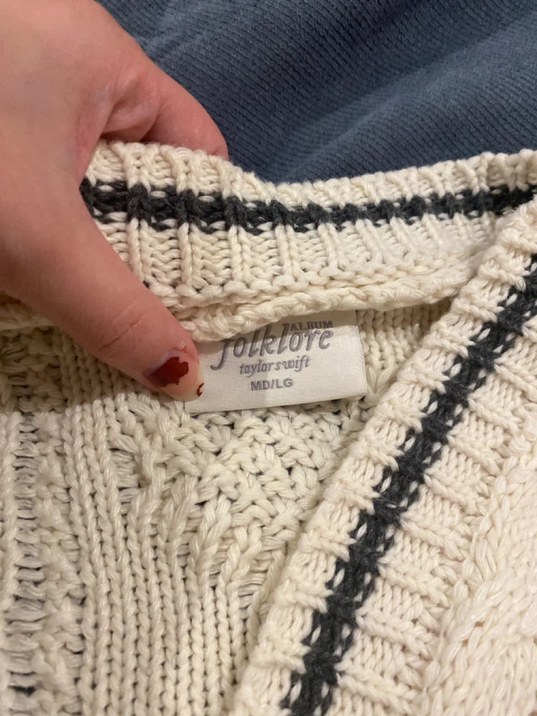 Taylor Swift Folklore Cardigan image indicator(3)