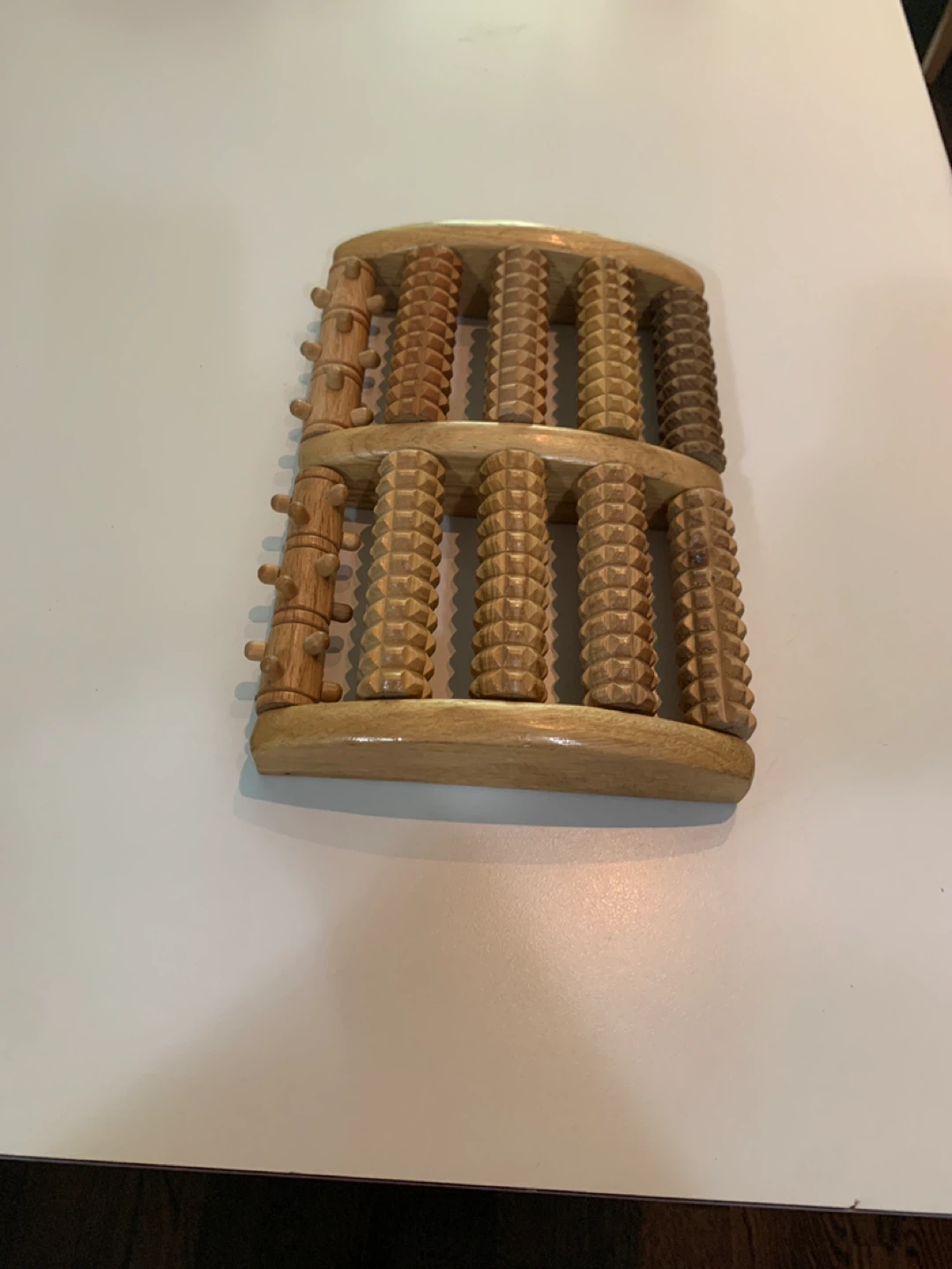 Wooden Foot Roller Massager