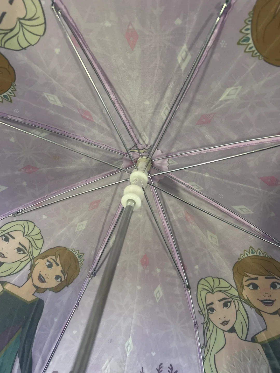Kids purple frozen umbrella. image indicator(4)