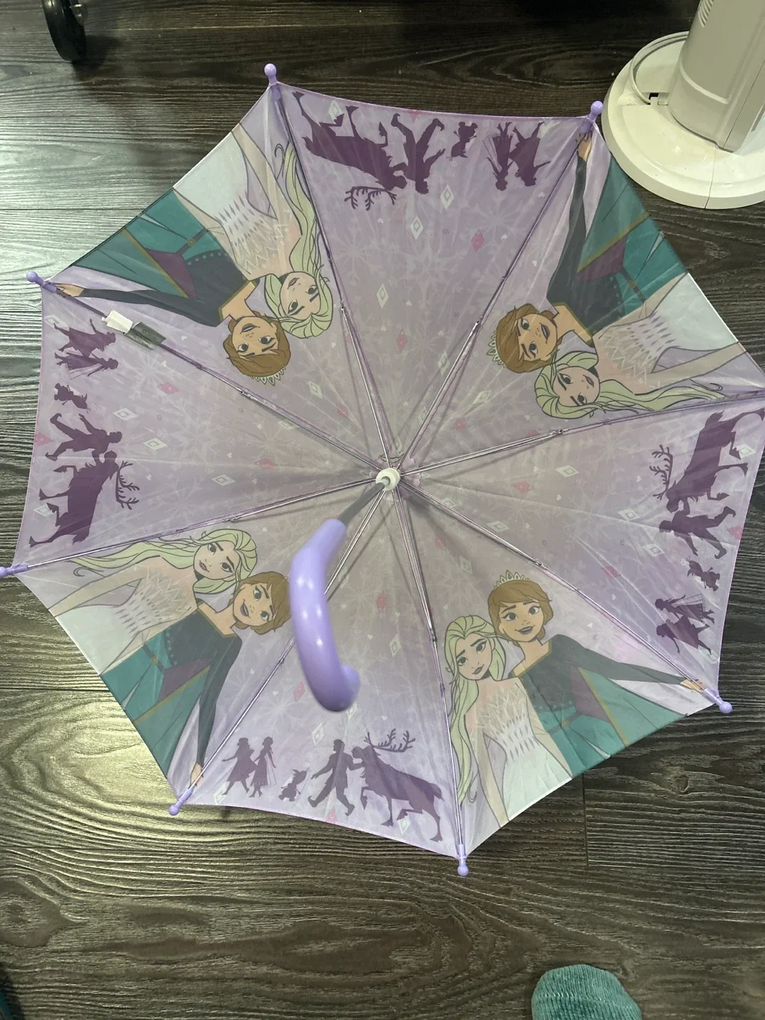 Kids purple frozen umbrella. image indicator(3)