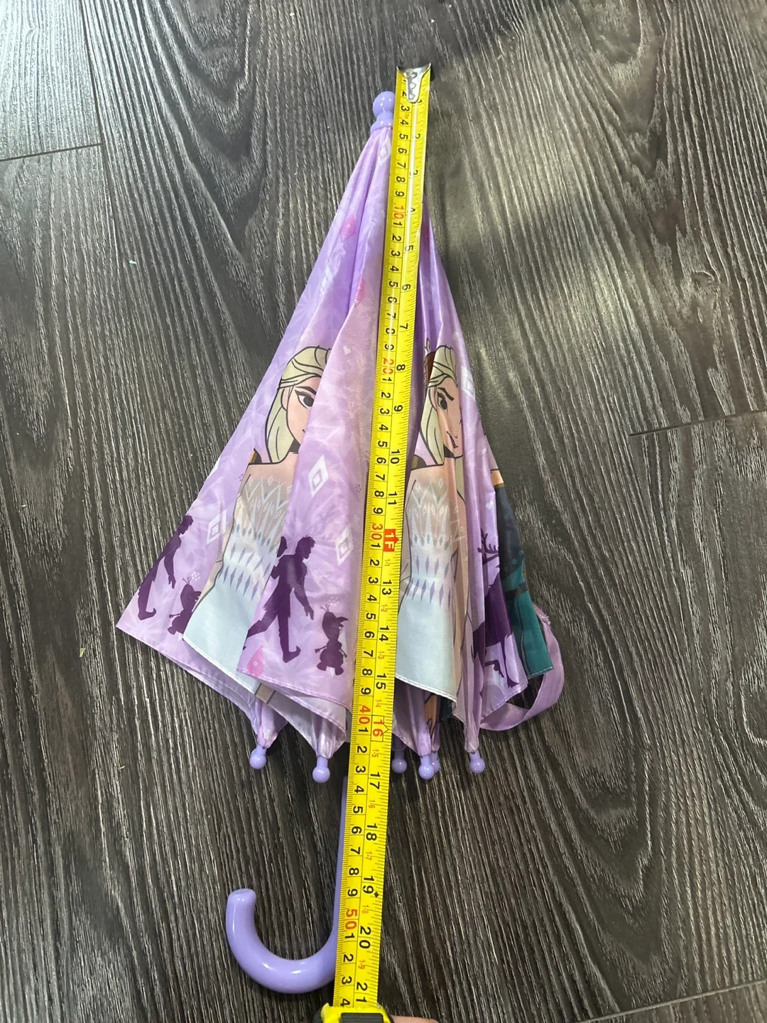 Kids purple frozen umbrella. image indicator(5)