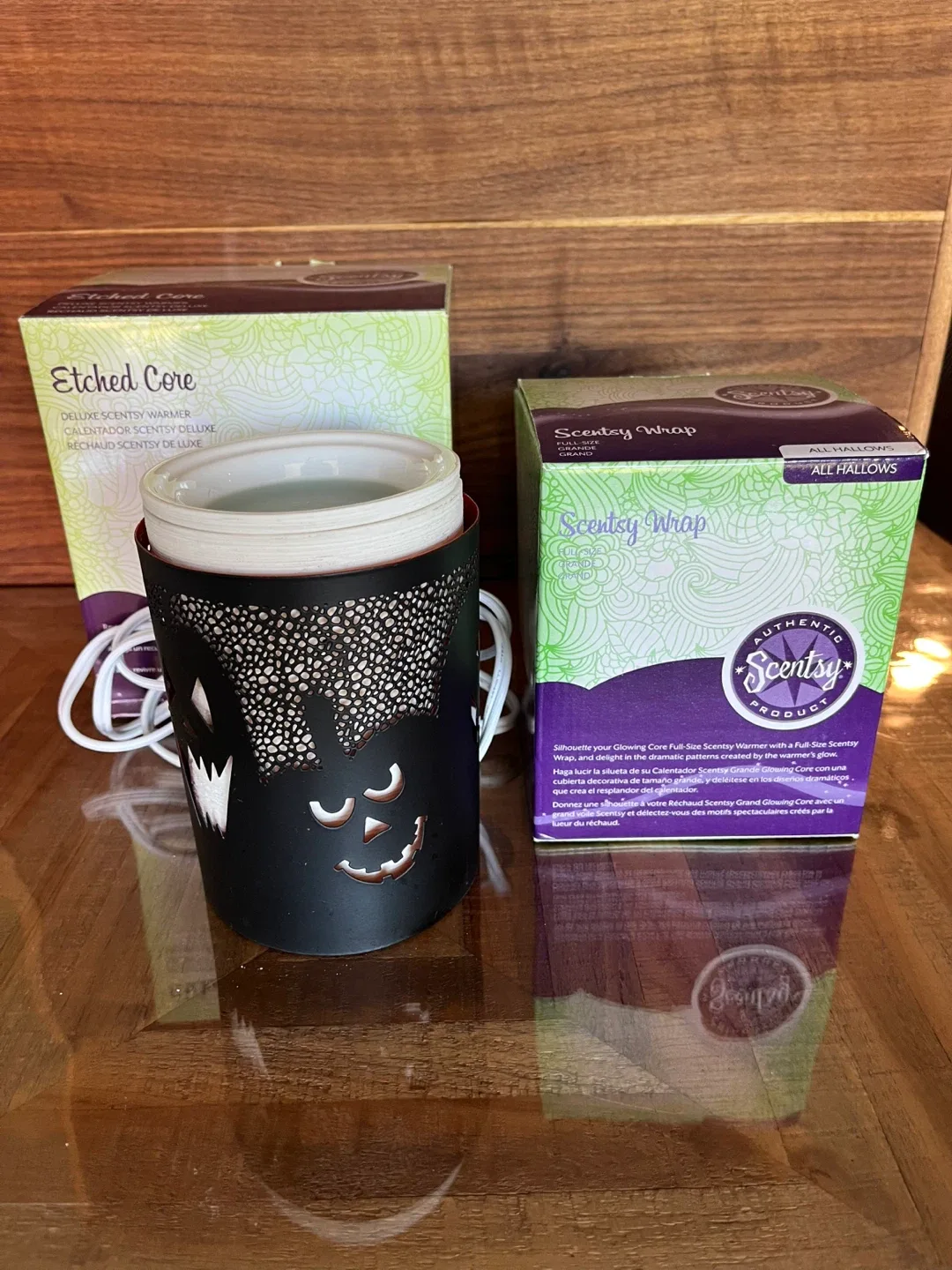 Scentsy Warmer with Wraps - Etched Core image indicator(3)