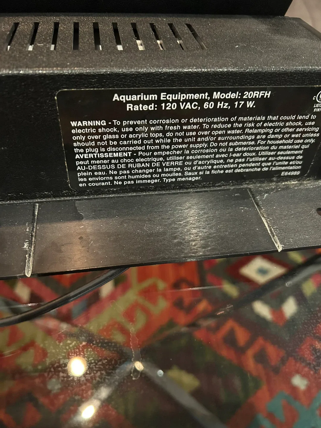 Aquarium Equipment 20RFH with the light image indicator(3)