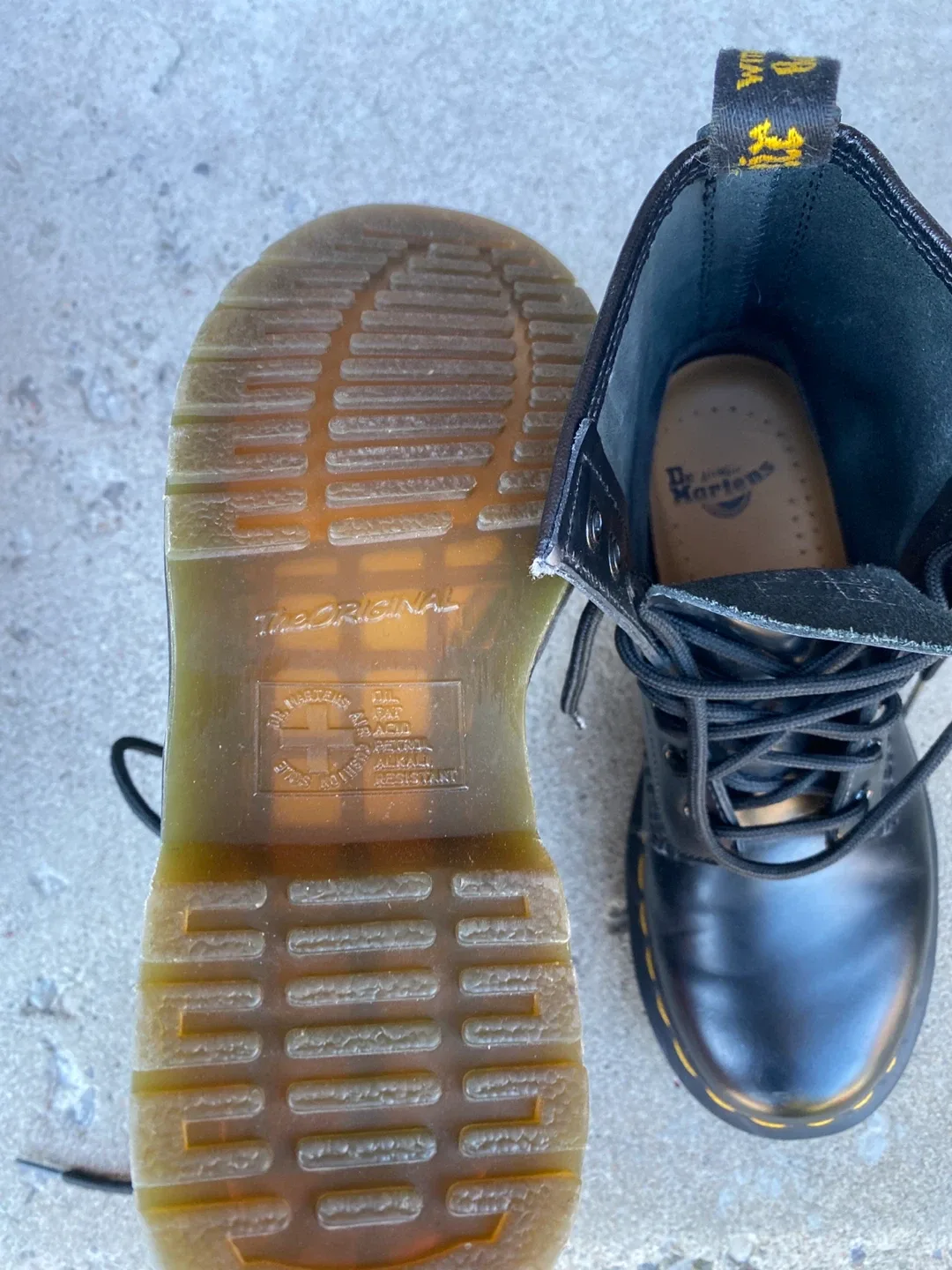 Dr. Martens 1460 W Black Boots - Size 5 US image indicator(3)