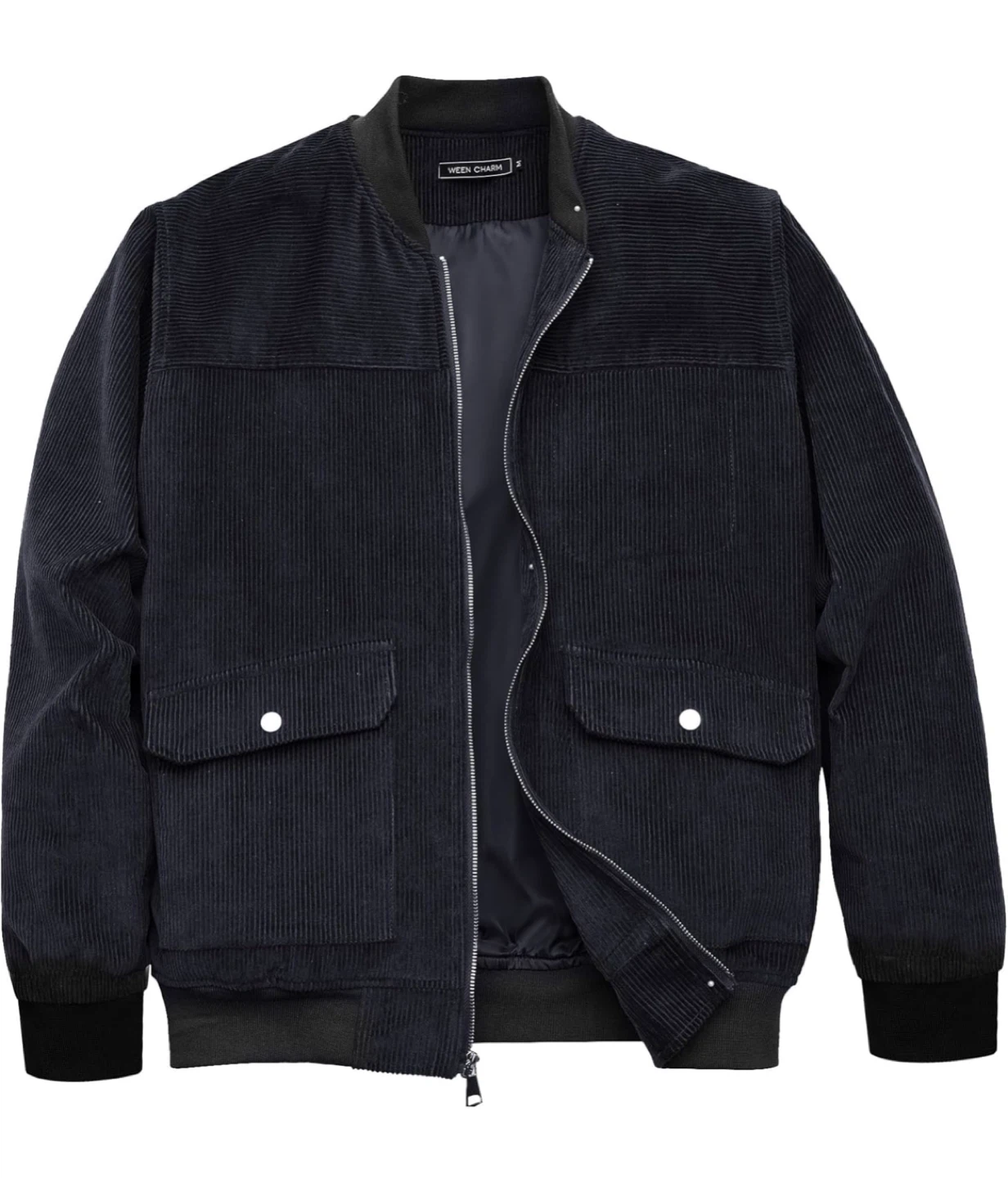 NEW! WEEN CHARM Corduroy Bomber Jacket - photo 2