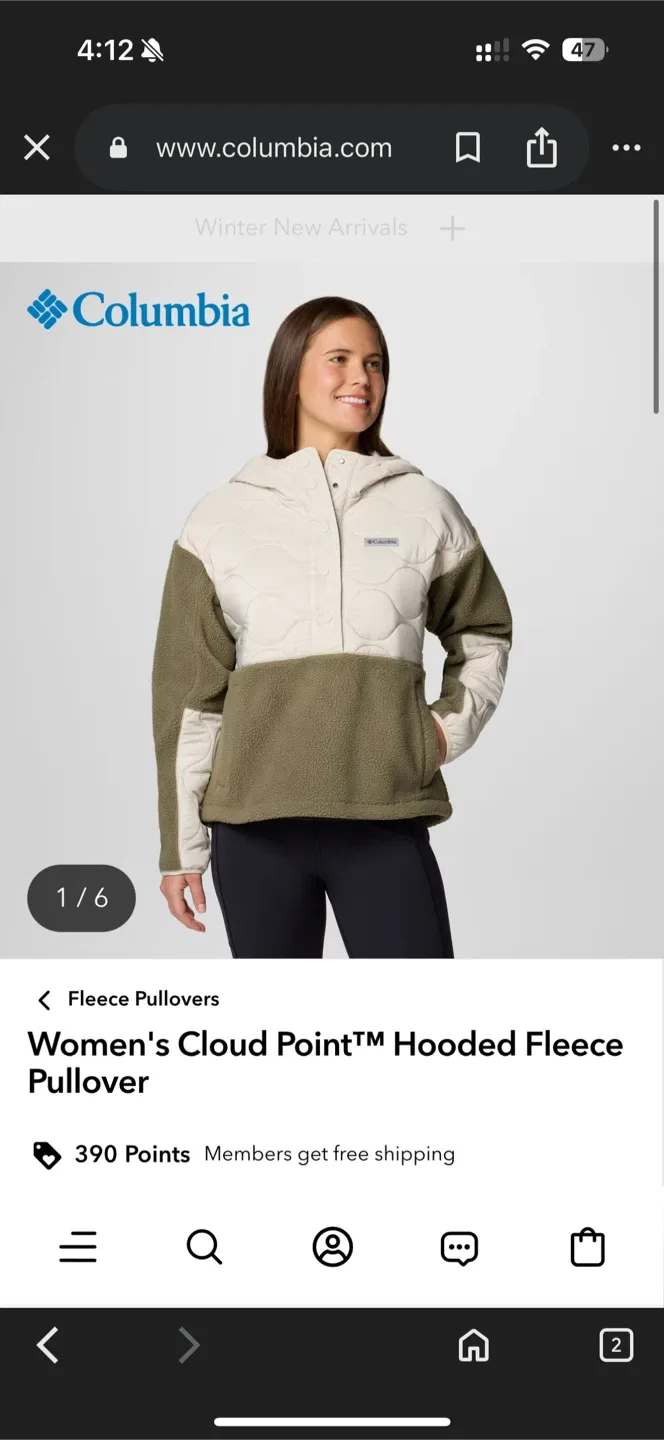 Columbia Fleece & Quilted Jacket - Size L image indicator(4)