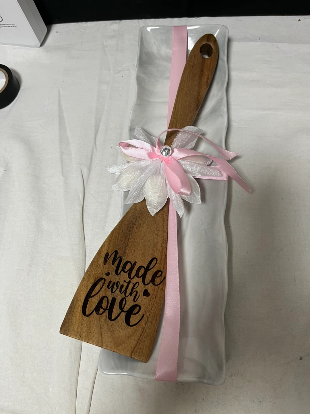 Wooden spoon set for cake smash