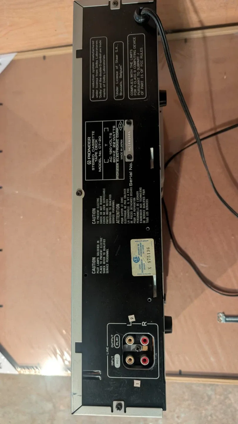 Pioneer Stereo Amplifier A-40 & Tuner Bundle image indicator(2)