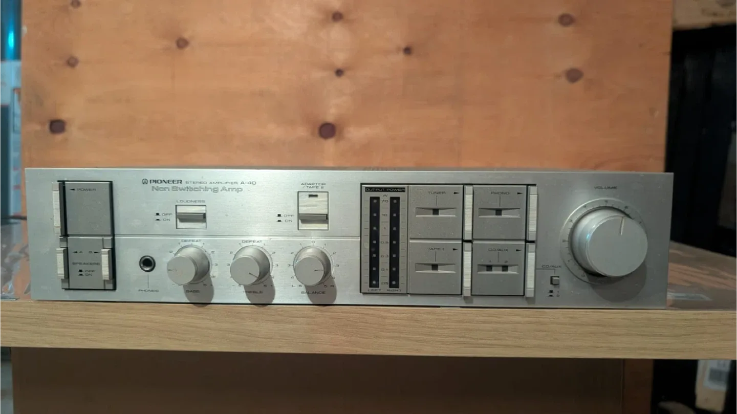 Pioneer Stereo Amplifier A-40 & Tuner Bundle image indicator(5)