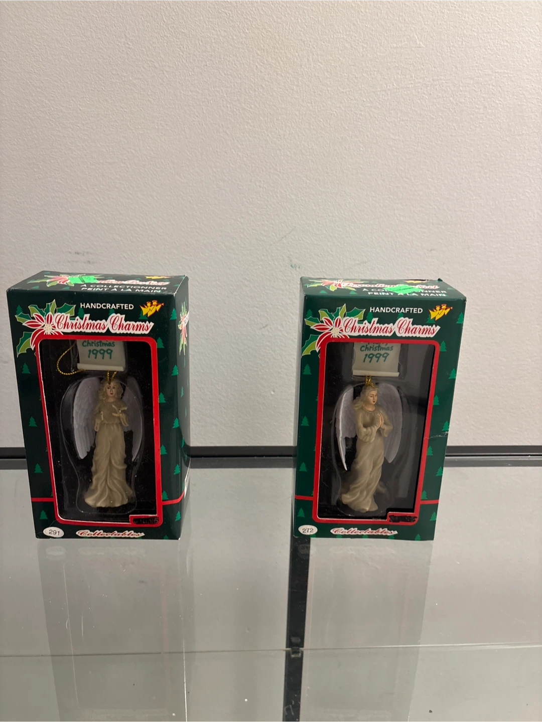 Handcrafted Christmas Charms 1999 Angel Ornament - photo 5