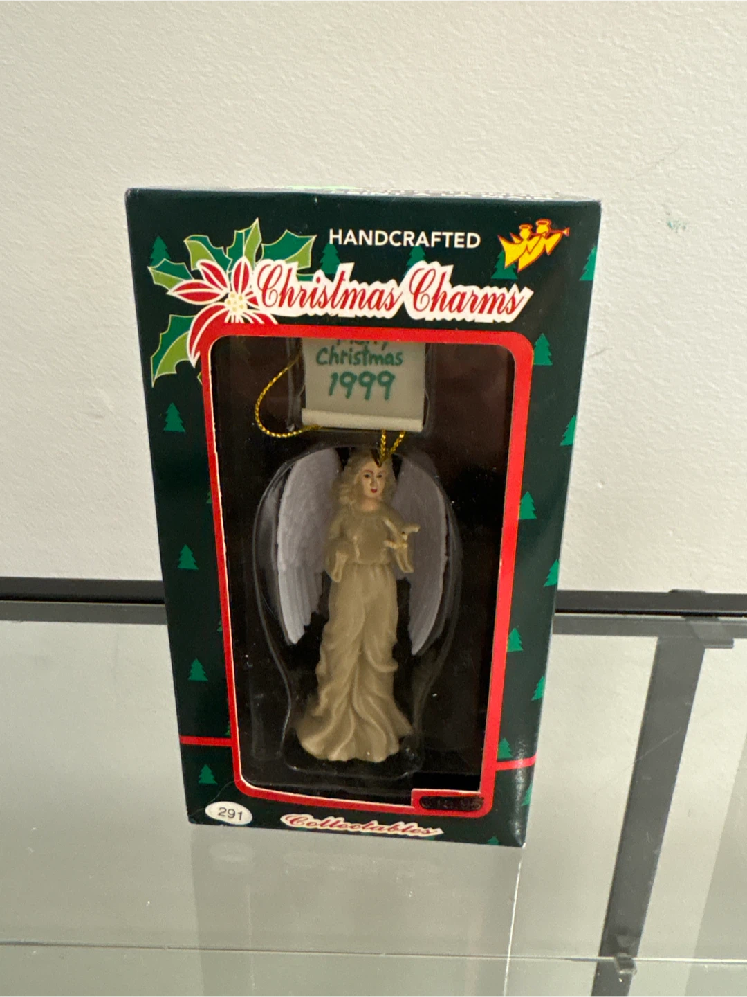 Handcrafted Christmas Charms 1999 Angel Ornament - photo 4