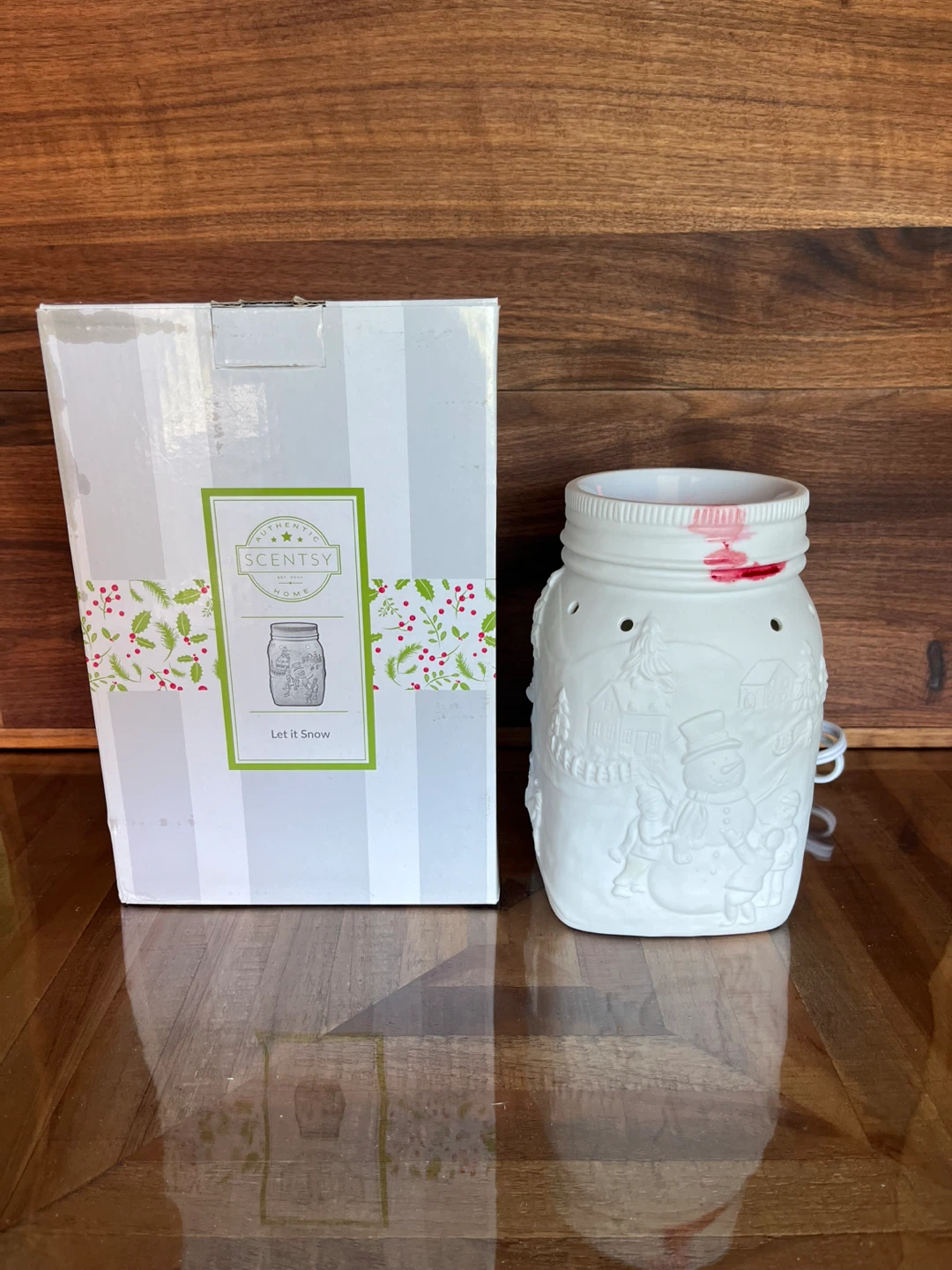 Christmas Scentsy Warmer - Let it Snow