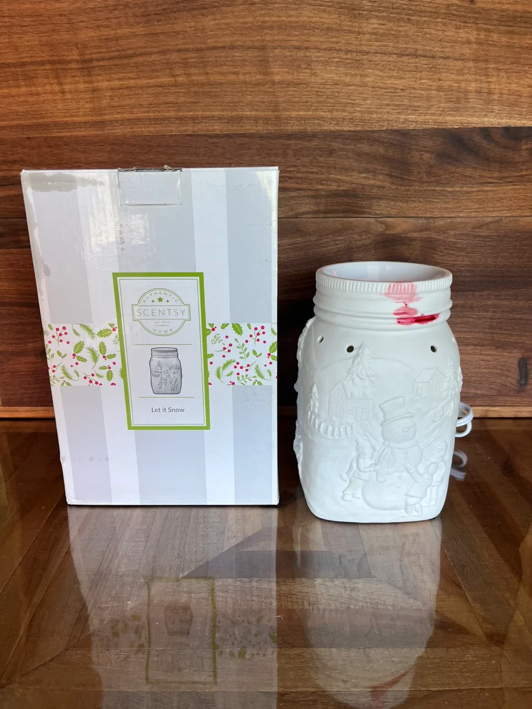 Christmas Scentsy Warmer - Let it Snow