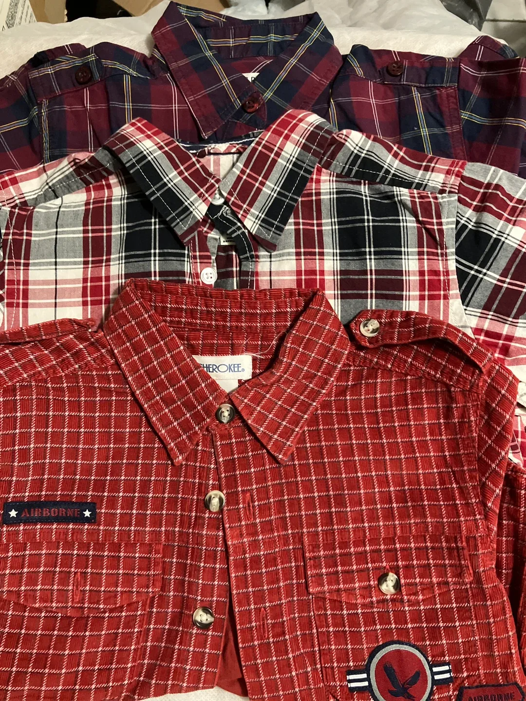 Cherokee Plaid Shirts - Bundle of 3 thumbnail