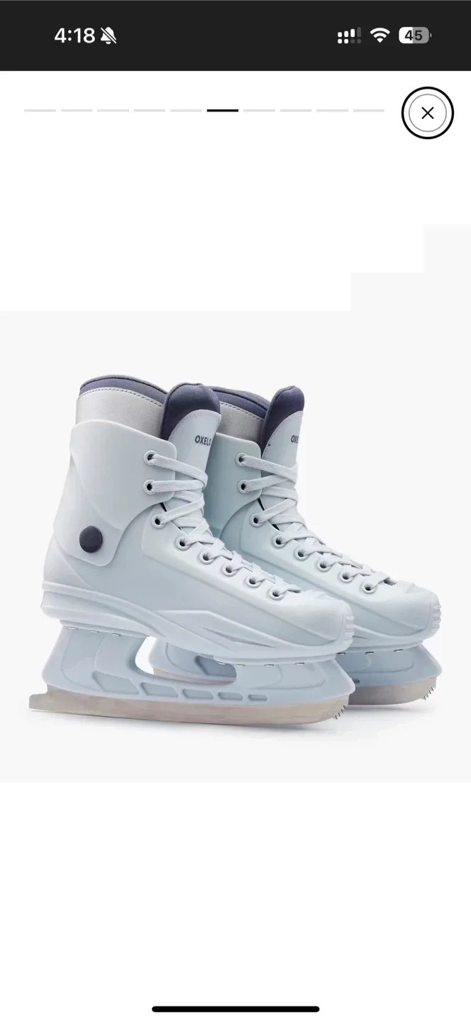 Oxelo Ice Skates - Women's Size 8/EU 39 image indicator(4)