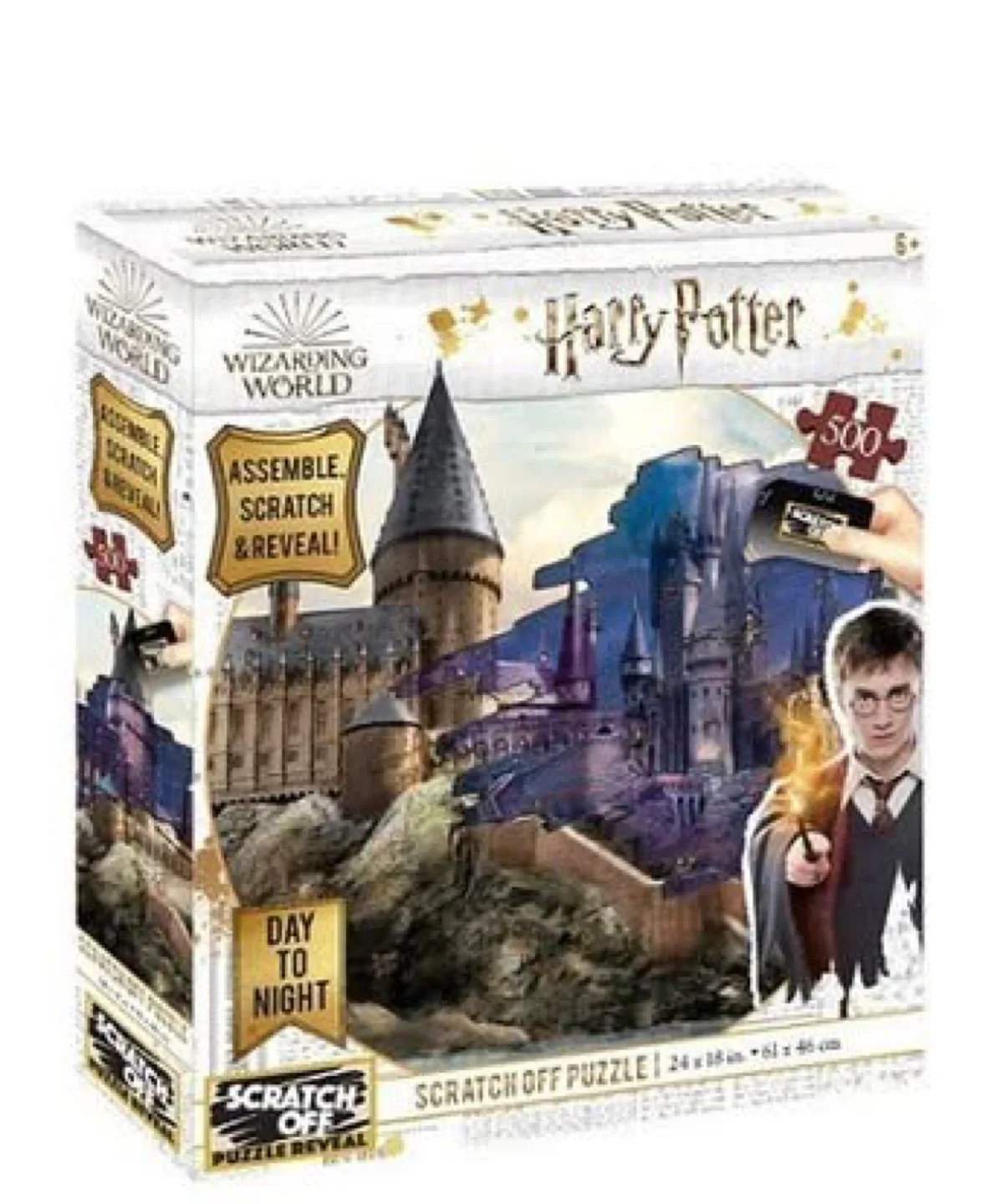 Harry Potter 500-Piece Scratch Off Puzzle thumbnail