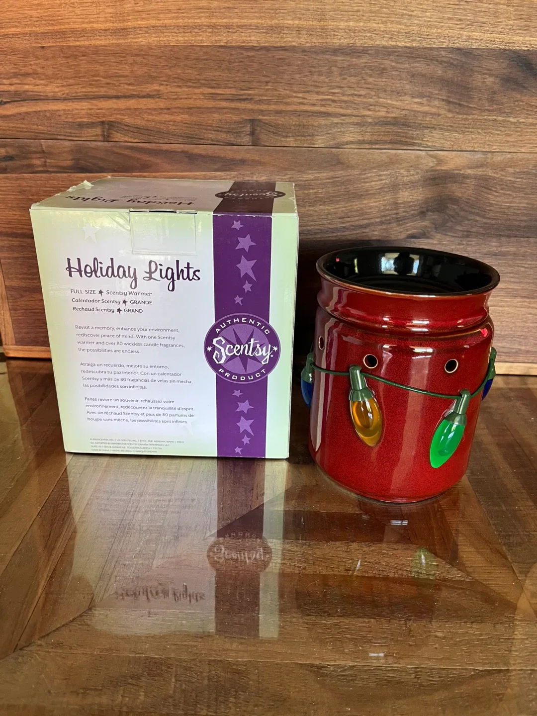 Christmas Scentsy Warmer - Holiday Lights