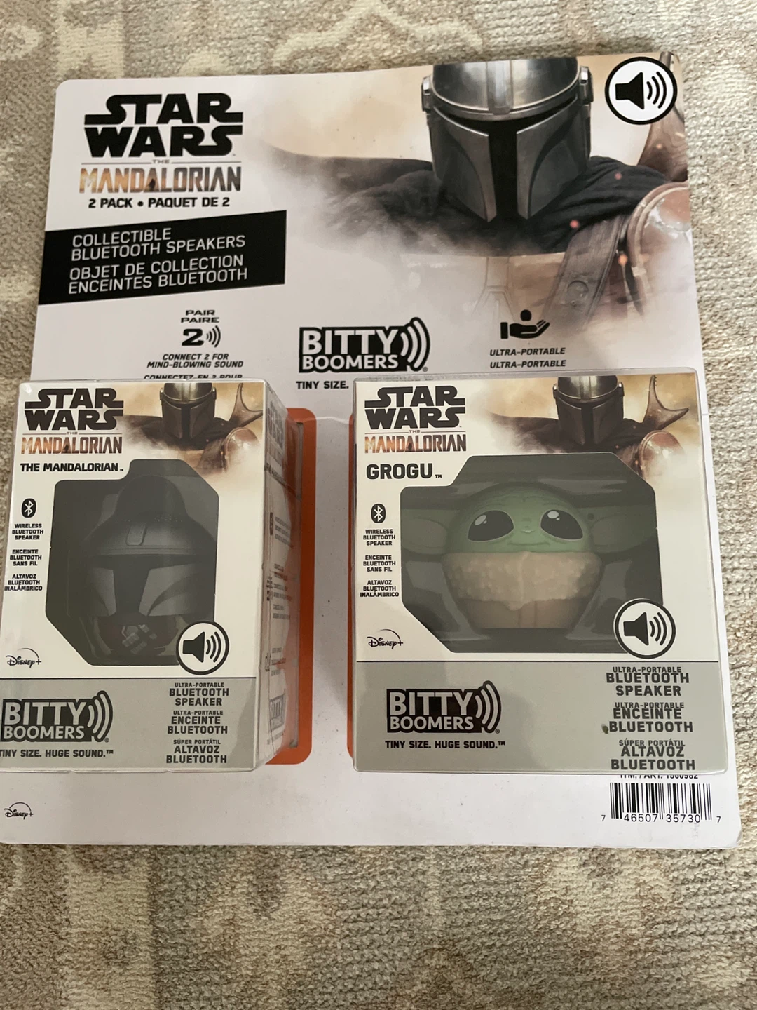 Star Wars Mandalorian Bitty Boomers 2-Pack