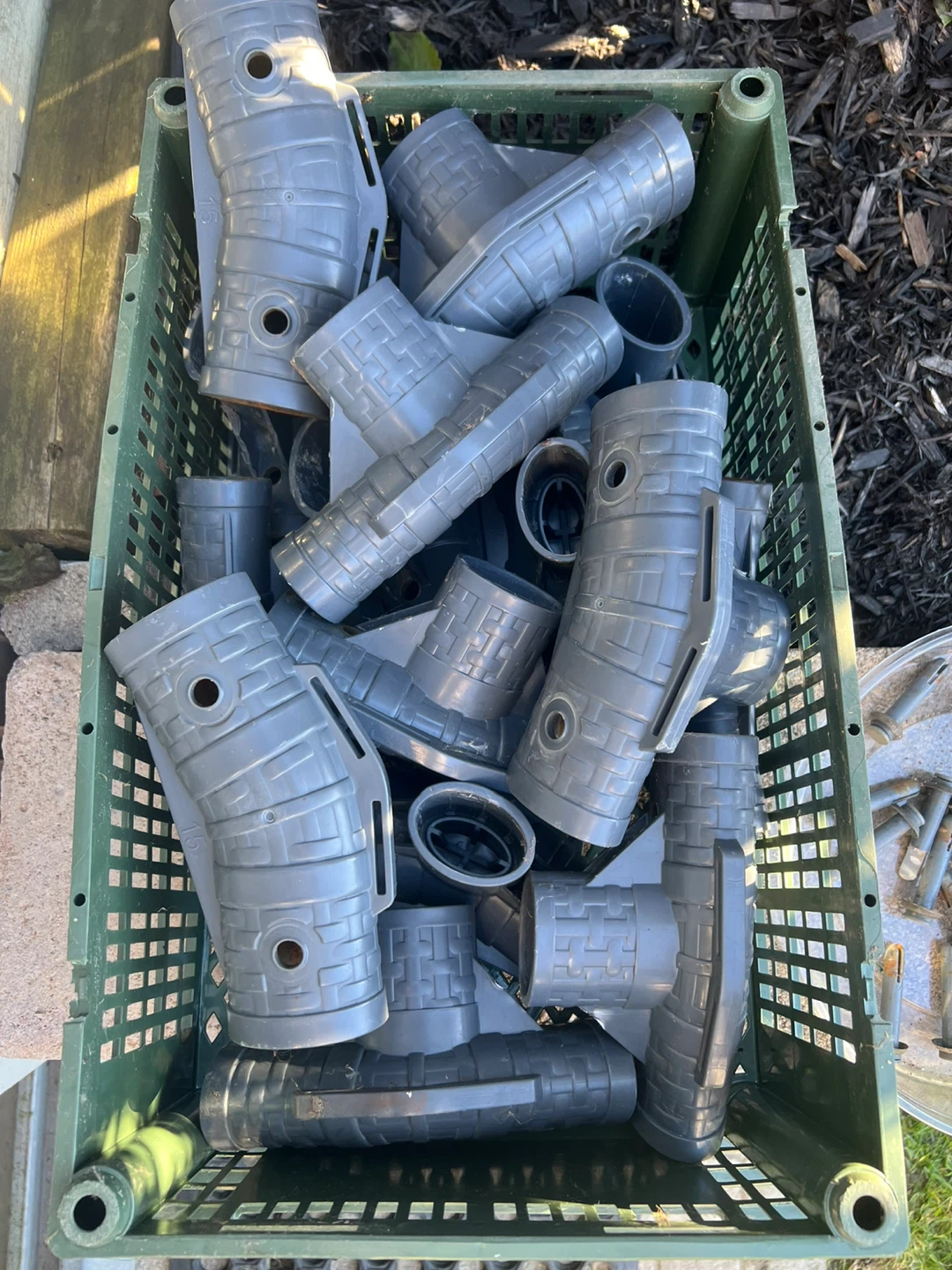 Plastic T connectors