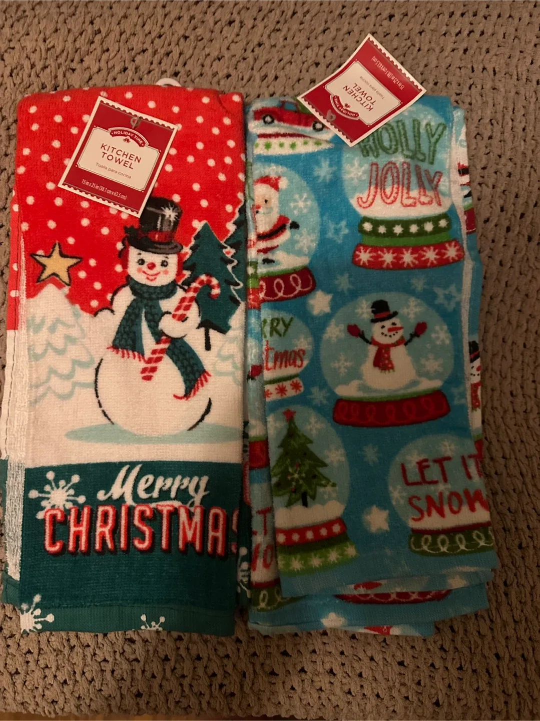 Holiday Time Kitchen Towels (2) thumbnail