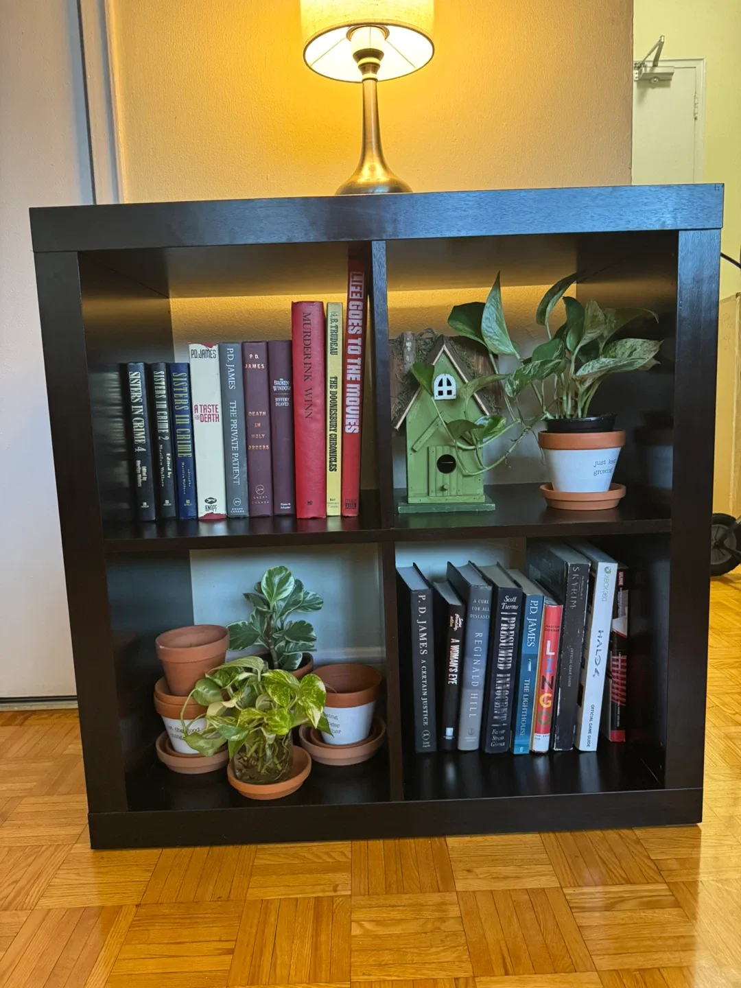 IKEA Kallax 4-Cube Unit - Espresso Brown image indicator(6)