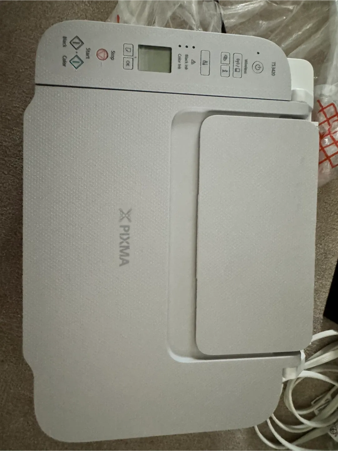 Canon PIXMA TS3420 Printer with papers image indicator(4)