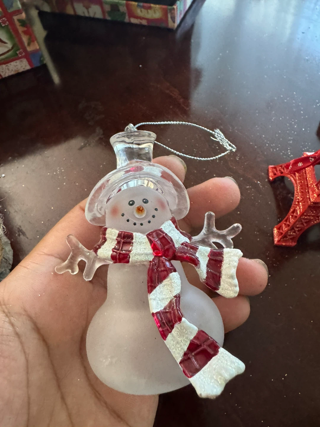 Christmas Snowman Ornaments - photo 2