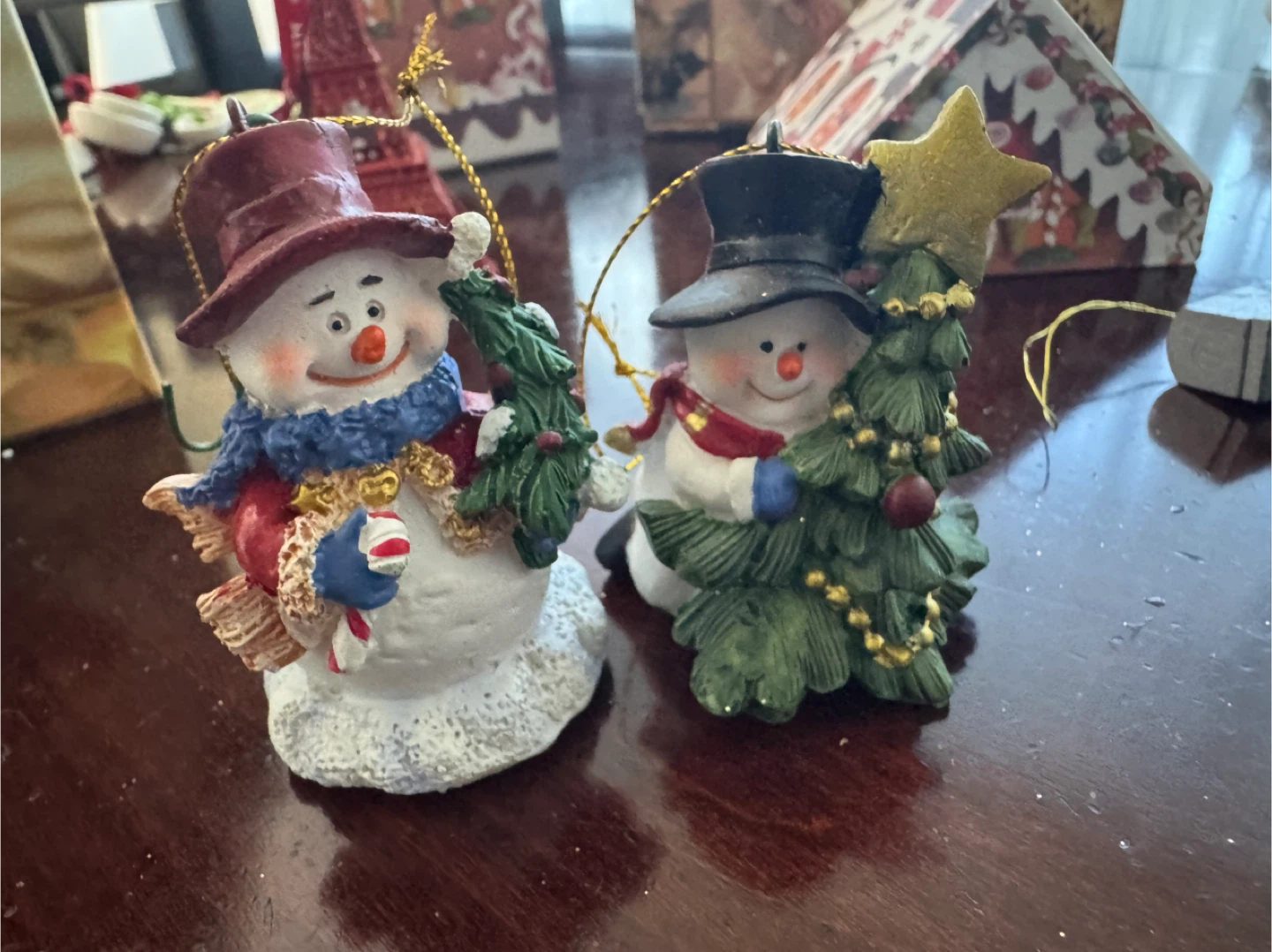 Christmas Snowman Ornaments - photo 3