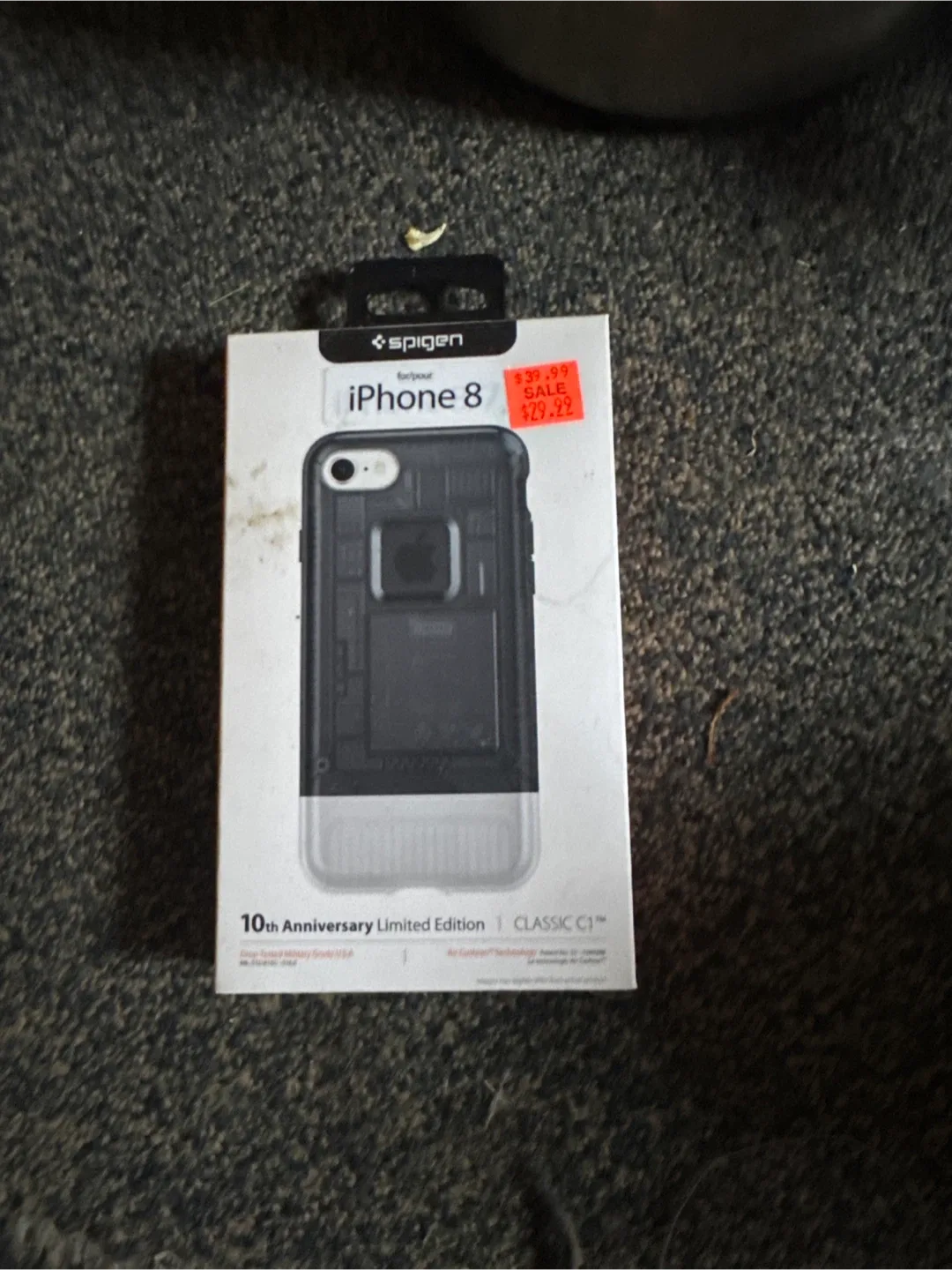 Spigen iPhone 8 Case - Classic C1 10th Anniversary Edition