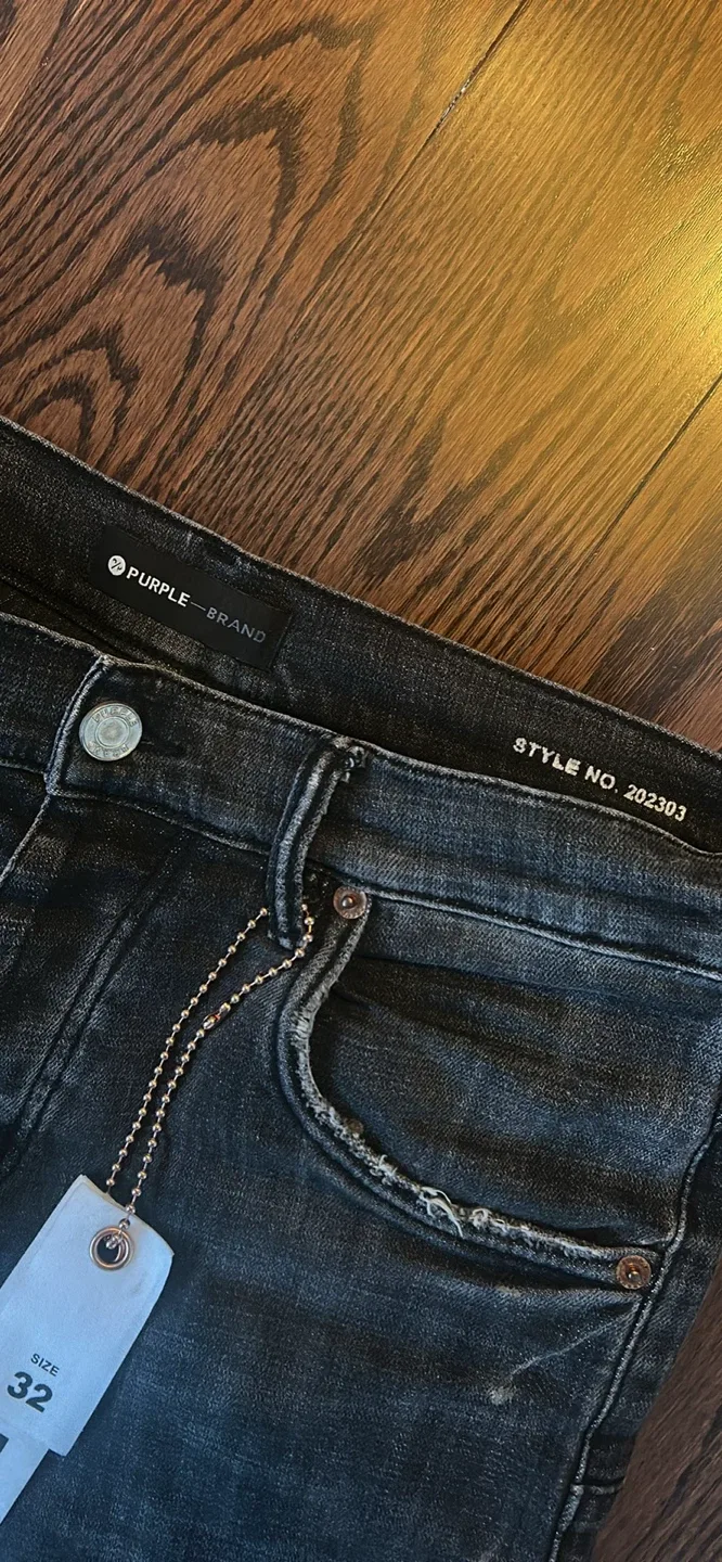 Purple Brand Jeans, Size 32 image indicator(5)