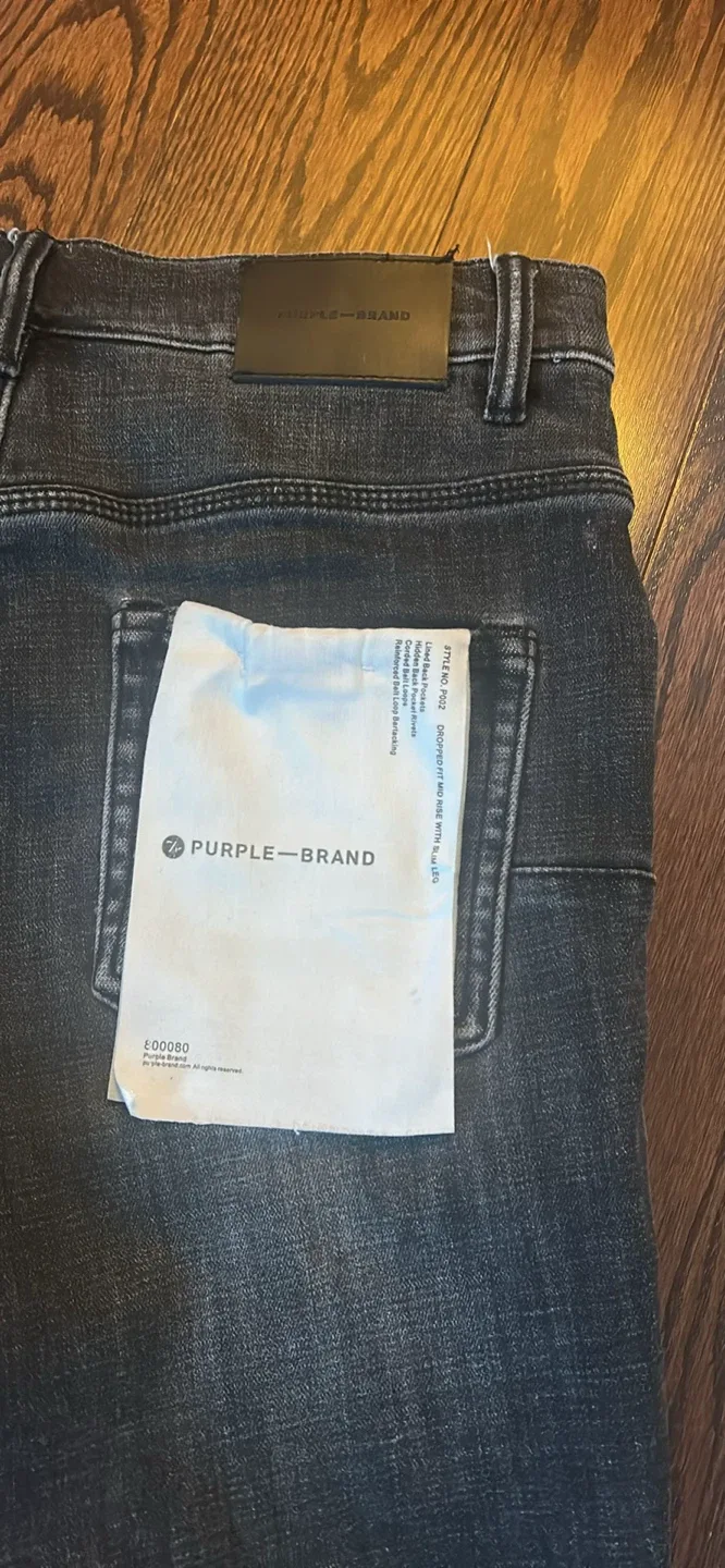 Purple Brand Jeans, Size 32 image indicator(6)