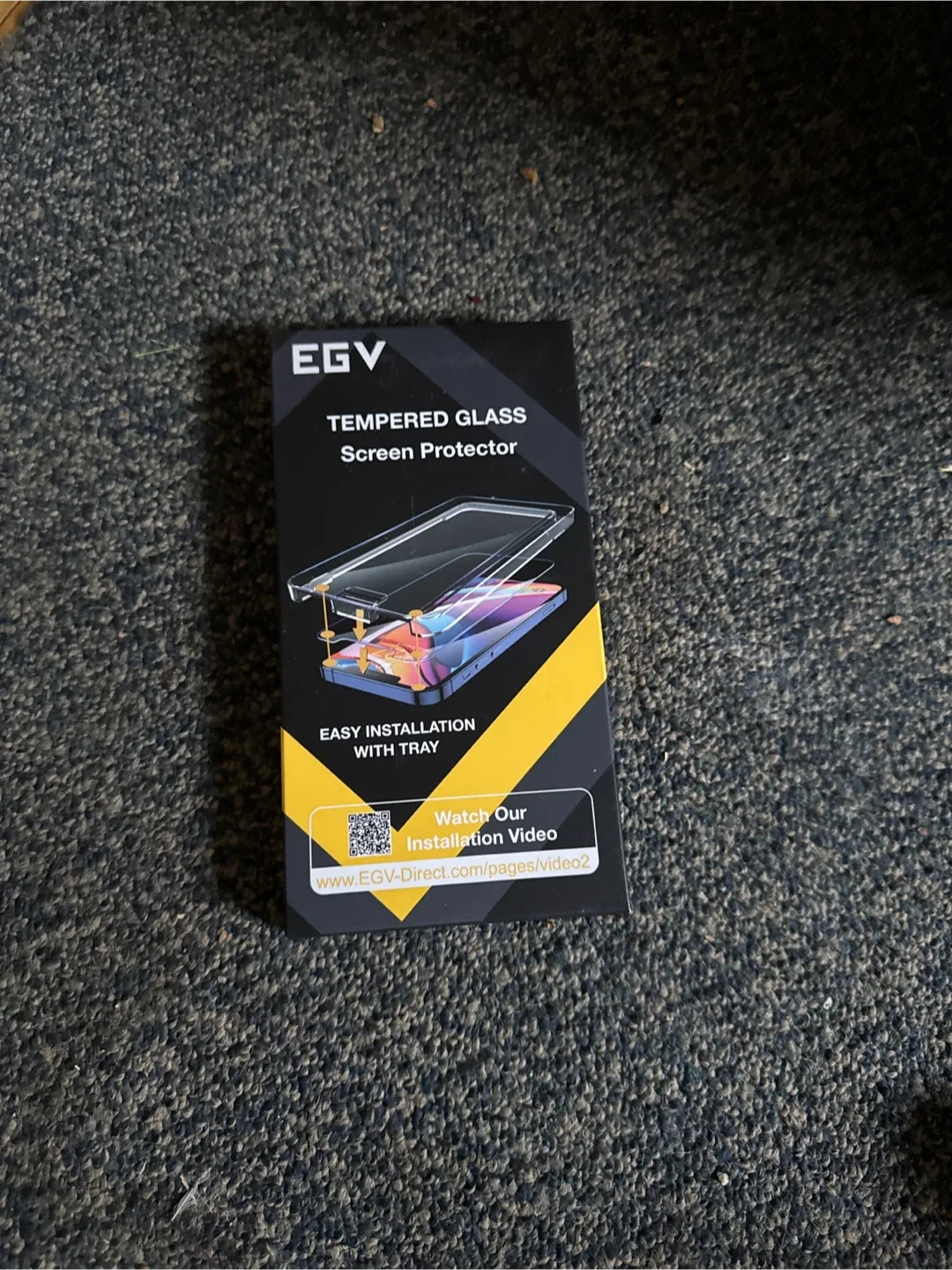 EGV Tempered Glass Screen Protector - New