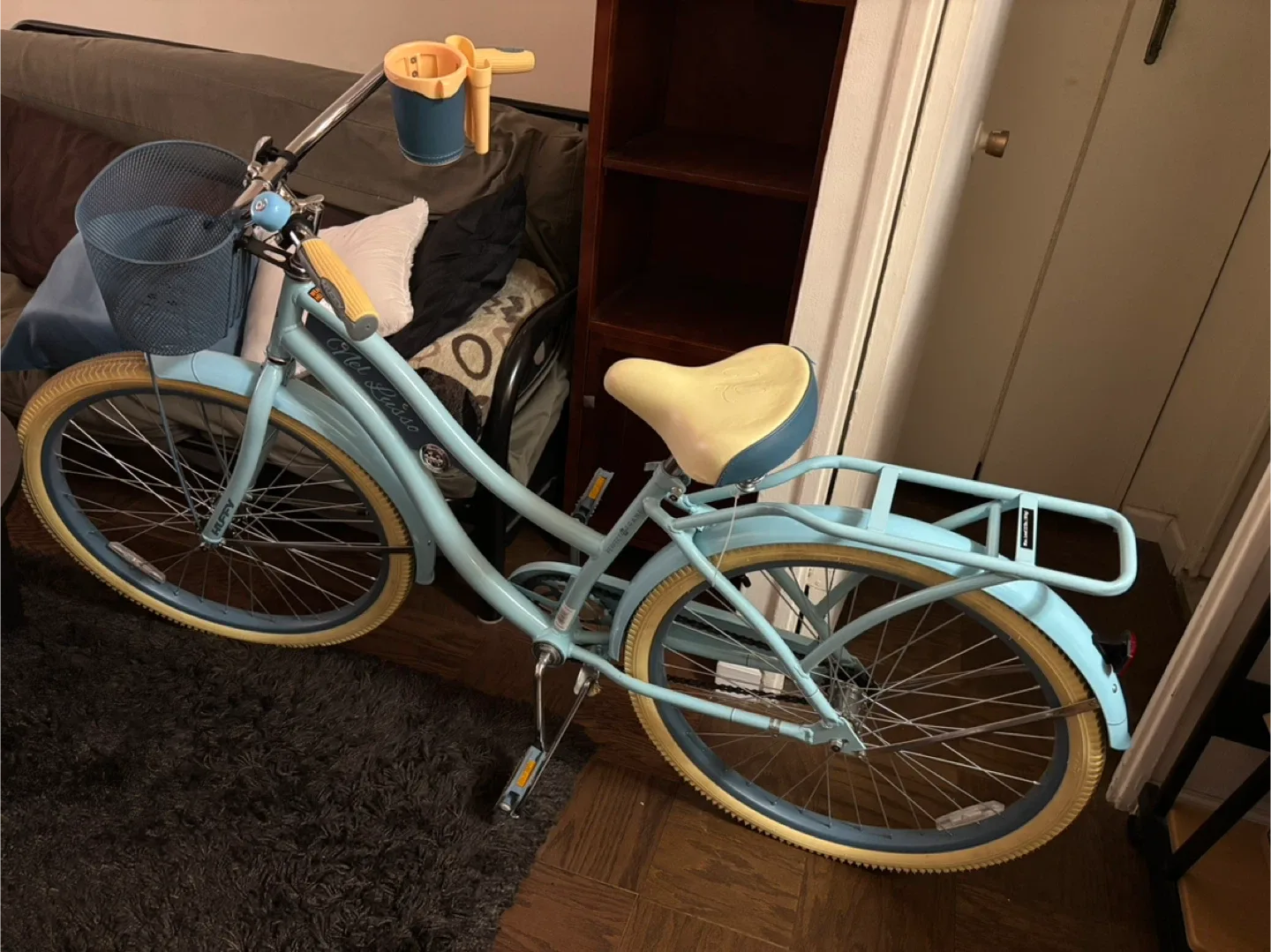 Huffy Nel Lusso Women's Cruiser Bike - Light Blue image indicator(2)