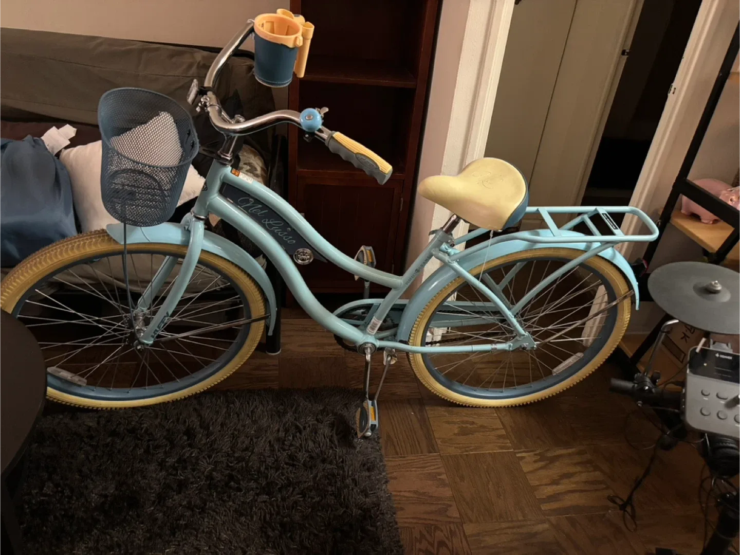 Huffy Nel Lusso Women's Cruiser Bike - Light Blue