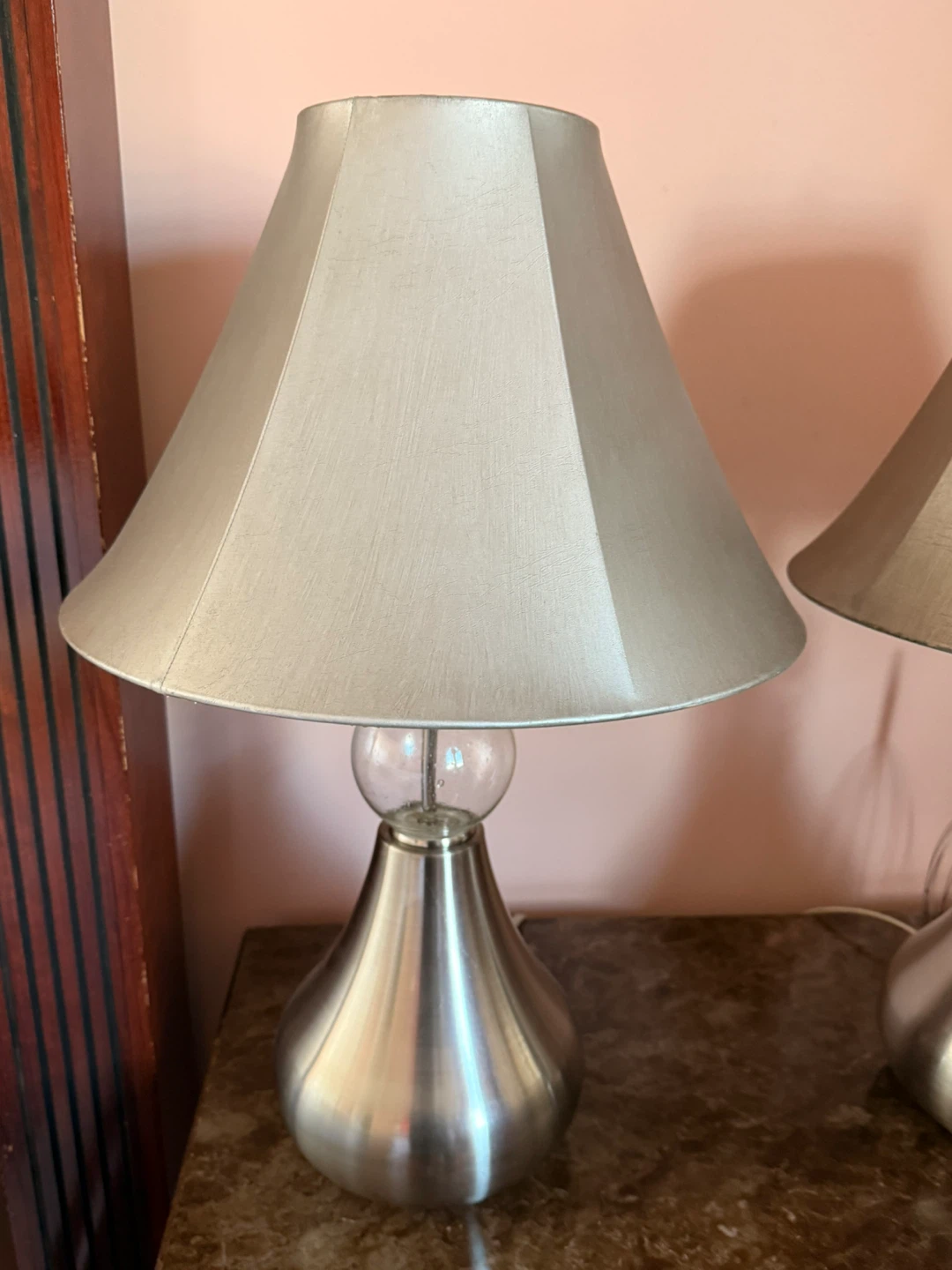 Silver Table Lamps - Set of 2 - photo 2