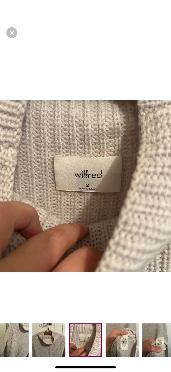 Wilfred knit tunic sweater - Size M image indicator(4)