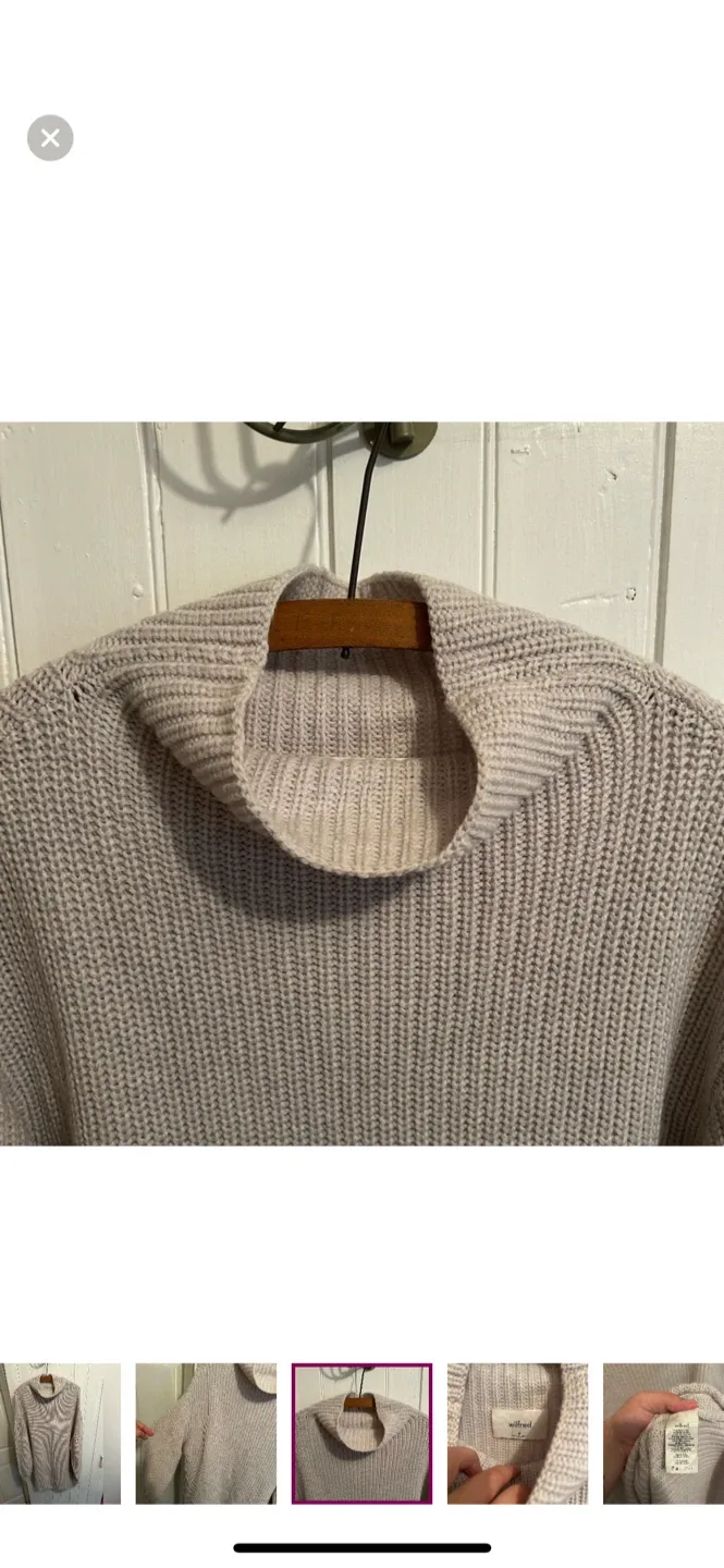 Wilfred knit tunic sweater - Size M image indicator(3)