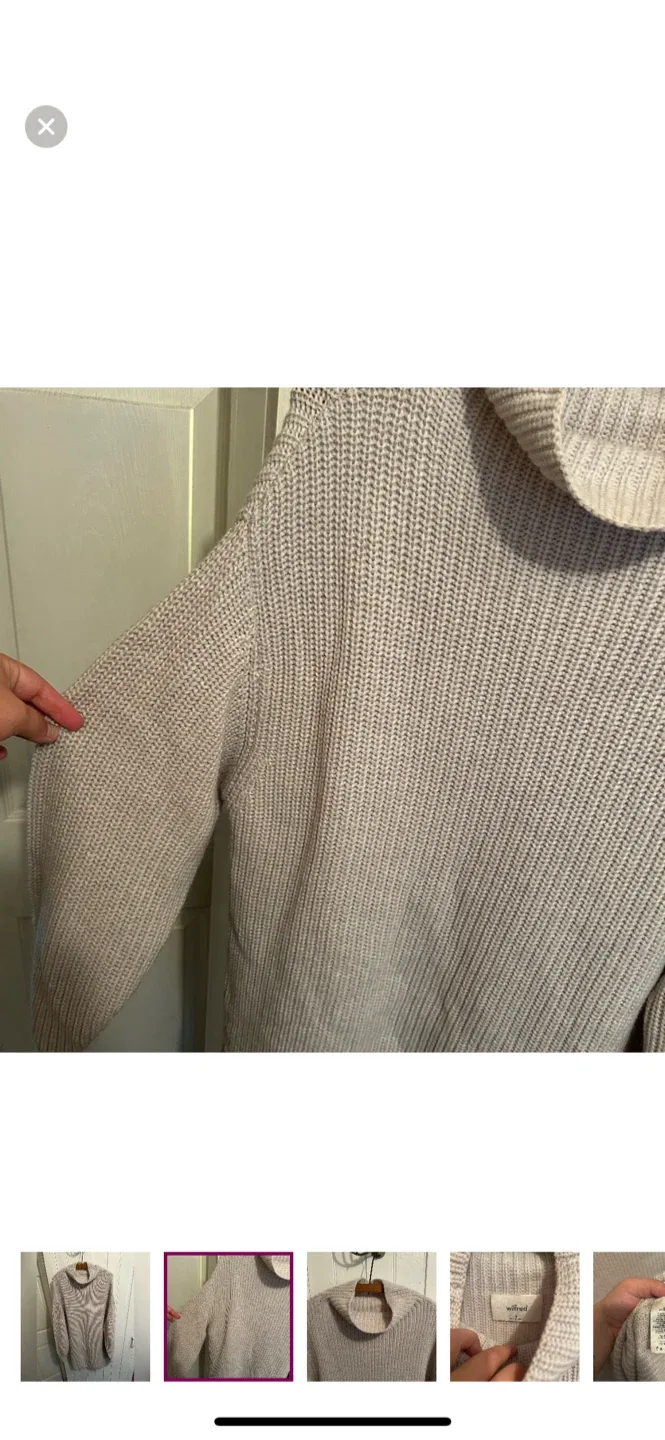 Wilfred knit tunic sweater - Size M image indicator(2)