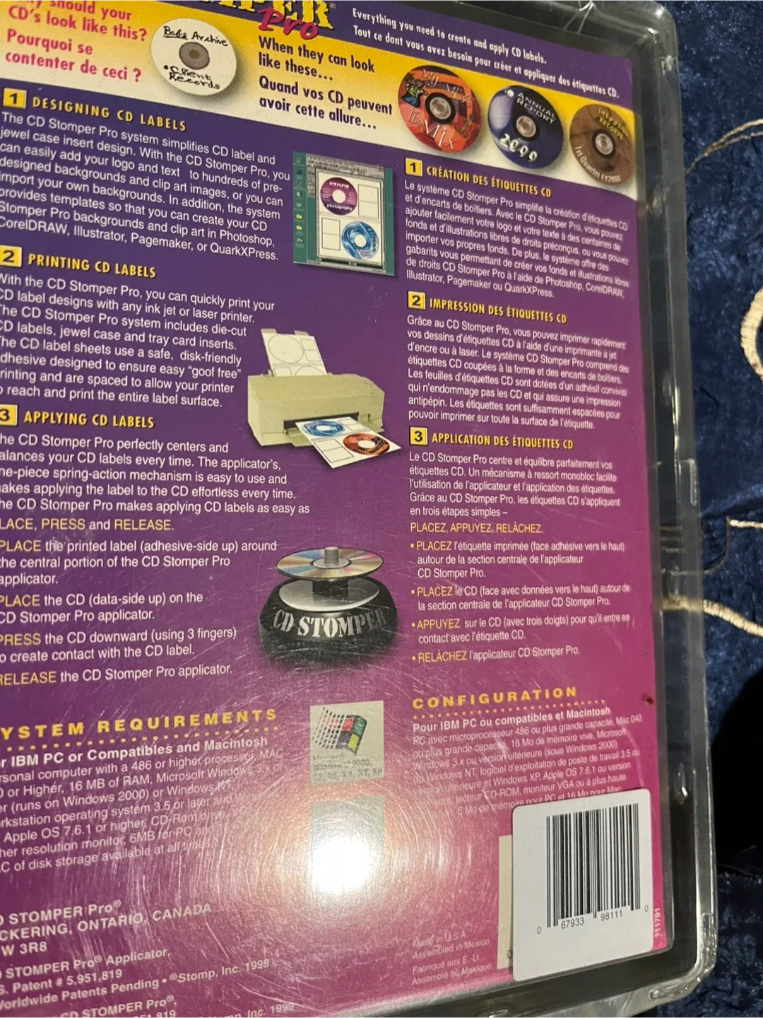 CD Stomper Pro CD Labeling Starter Kit image indicator(2)