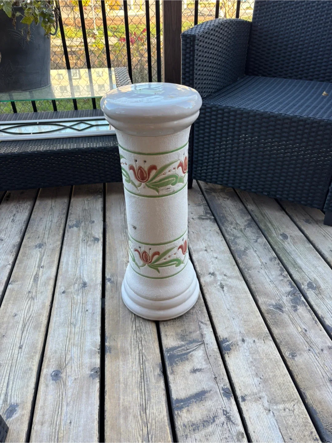 Ceramic Garden Stool/Plant Stand