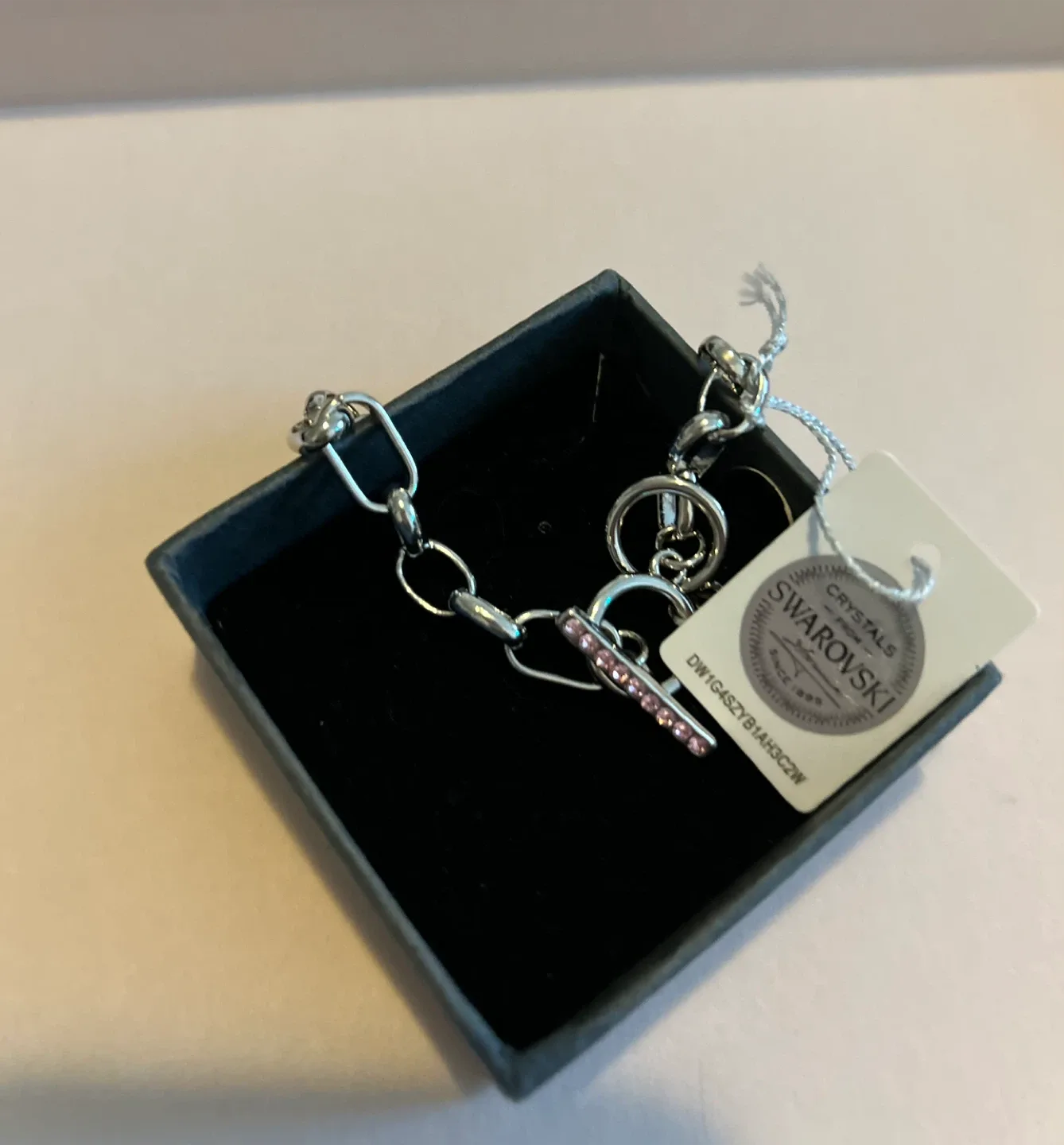 Swarovski Bracelet with Heart Charm thumbnail