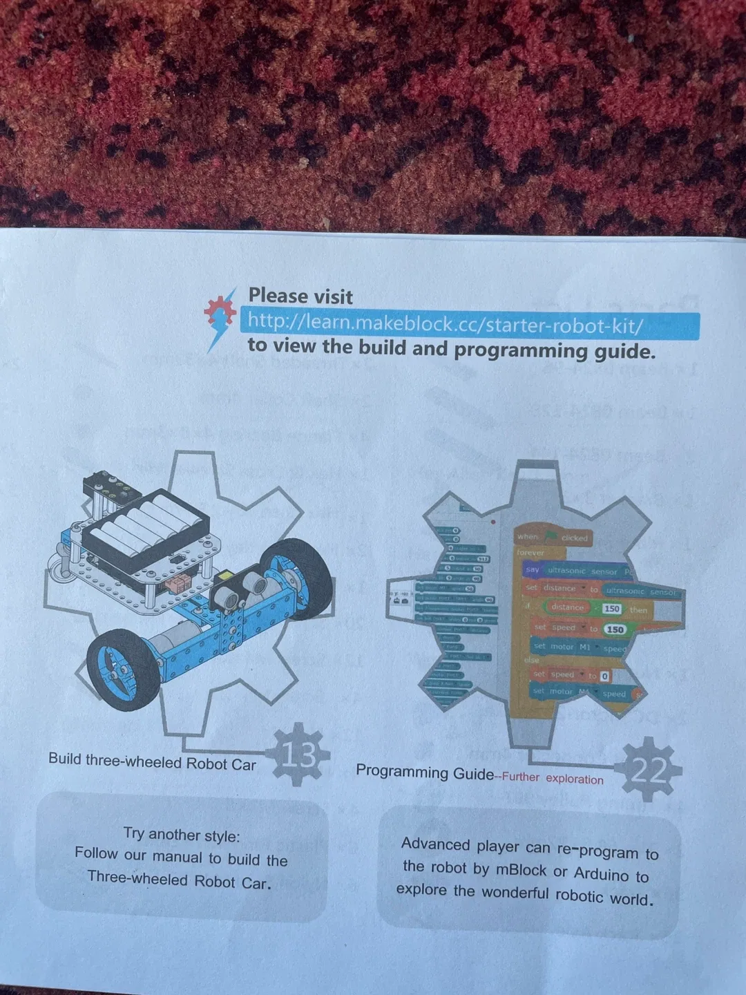 Makeblock Starter Robot Kit IR Version image indicator(10)