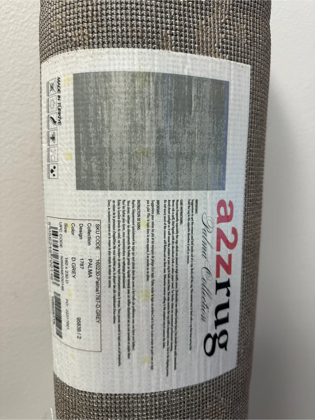 a2zrug Palma Collection Rug - D.GREY - photo 2