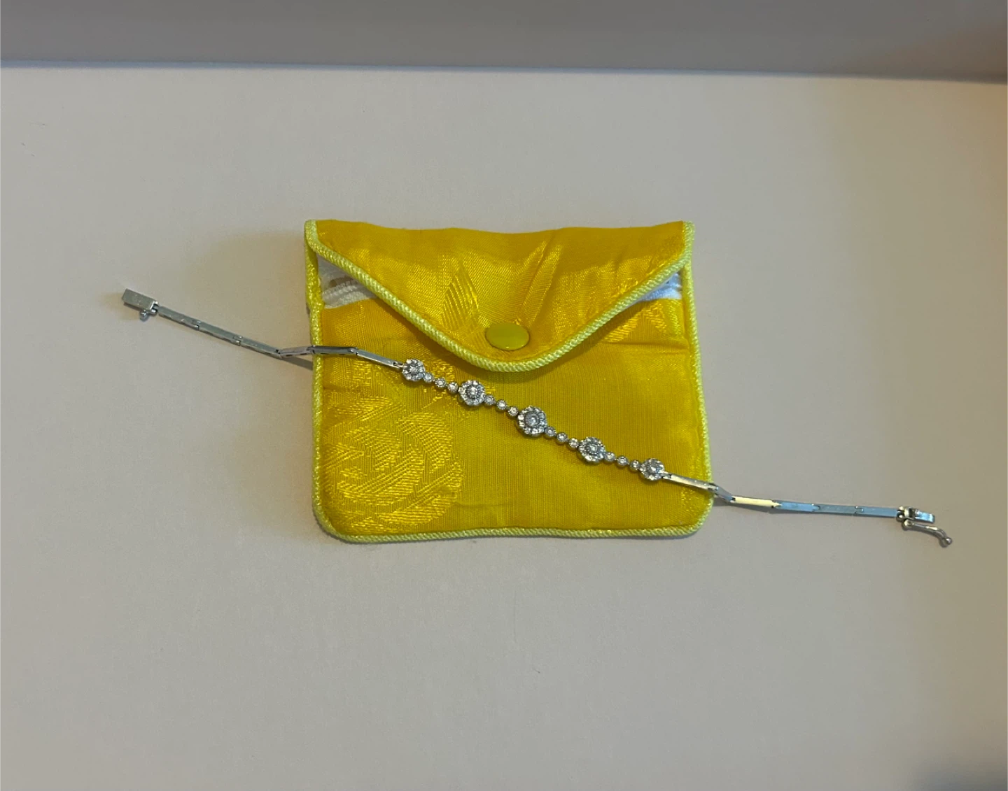 Italian Silver with Cubic Zirconia bracelet - photo 2