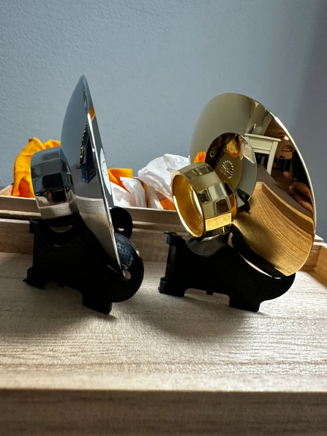 24KGP Gold & Silver Plated Bowls Set with Box image indicator(7)