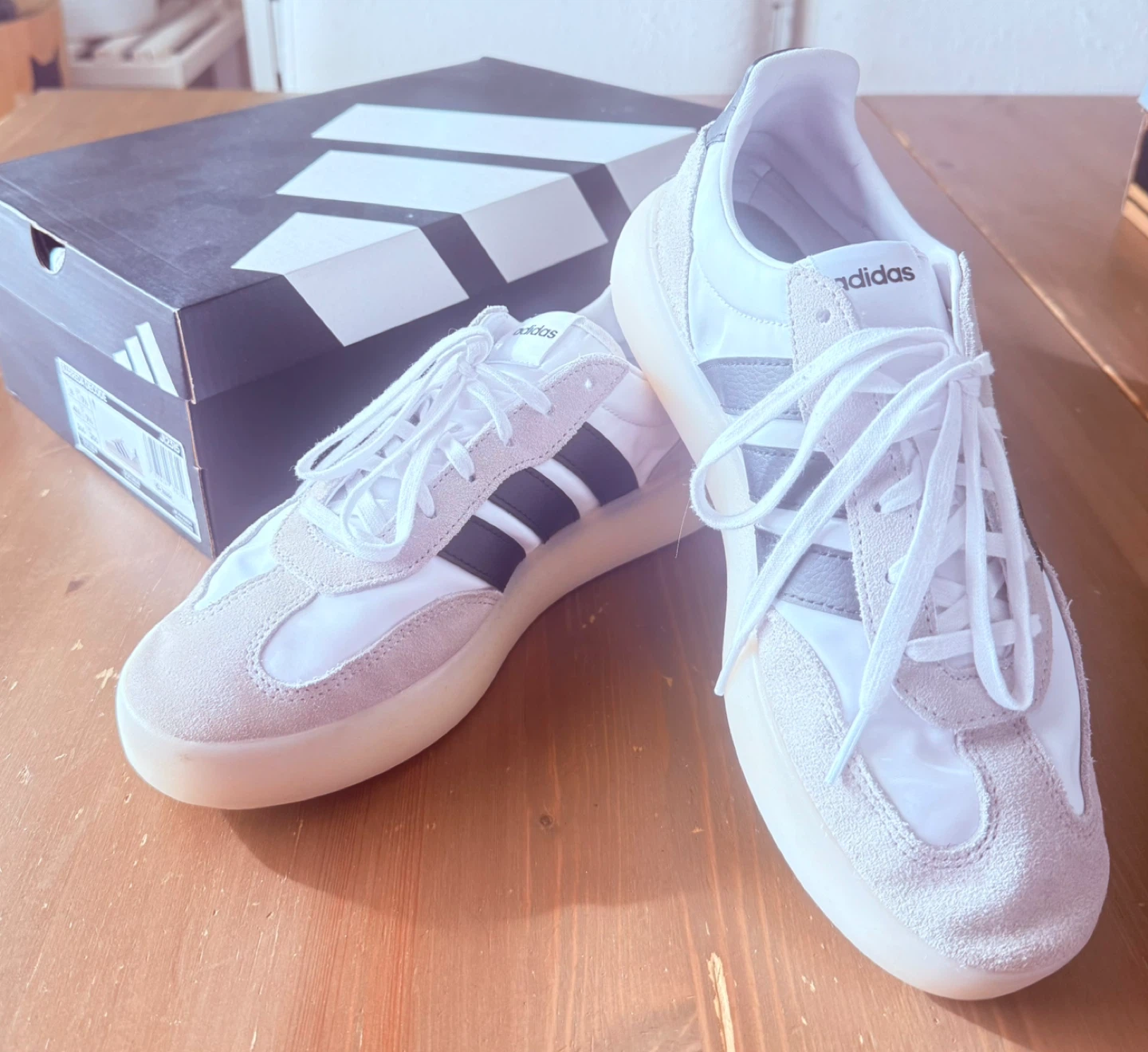 Adidas Samba Decon Shoes - White/Black
